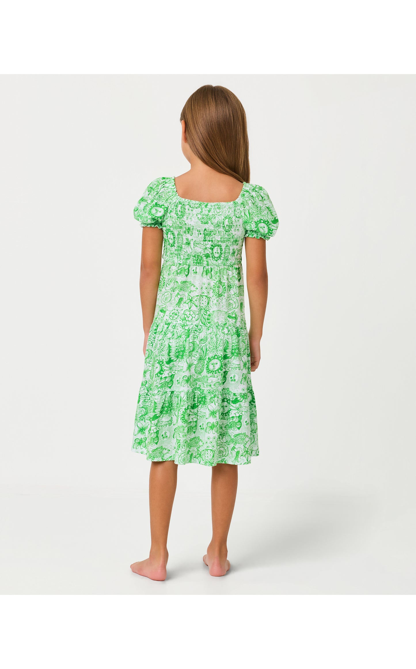 Mini Jilly Midi Dress Lil Fleur De Lilly