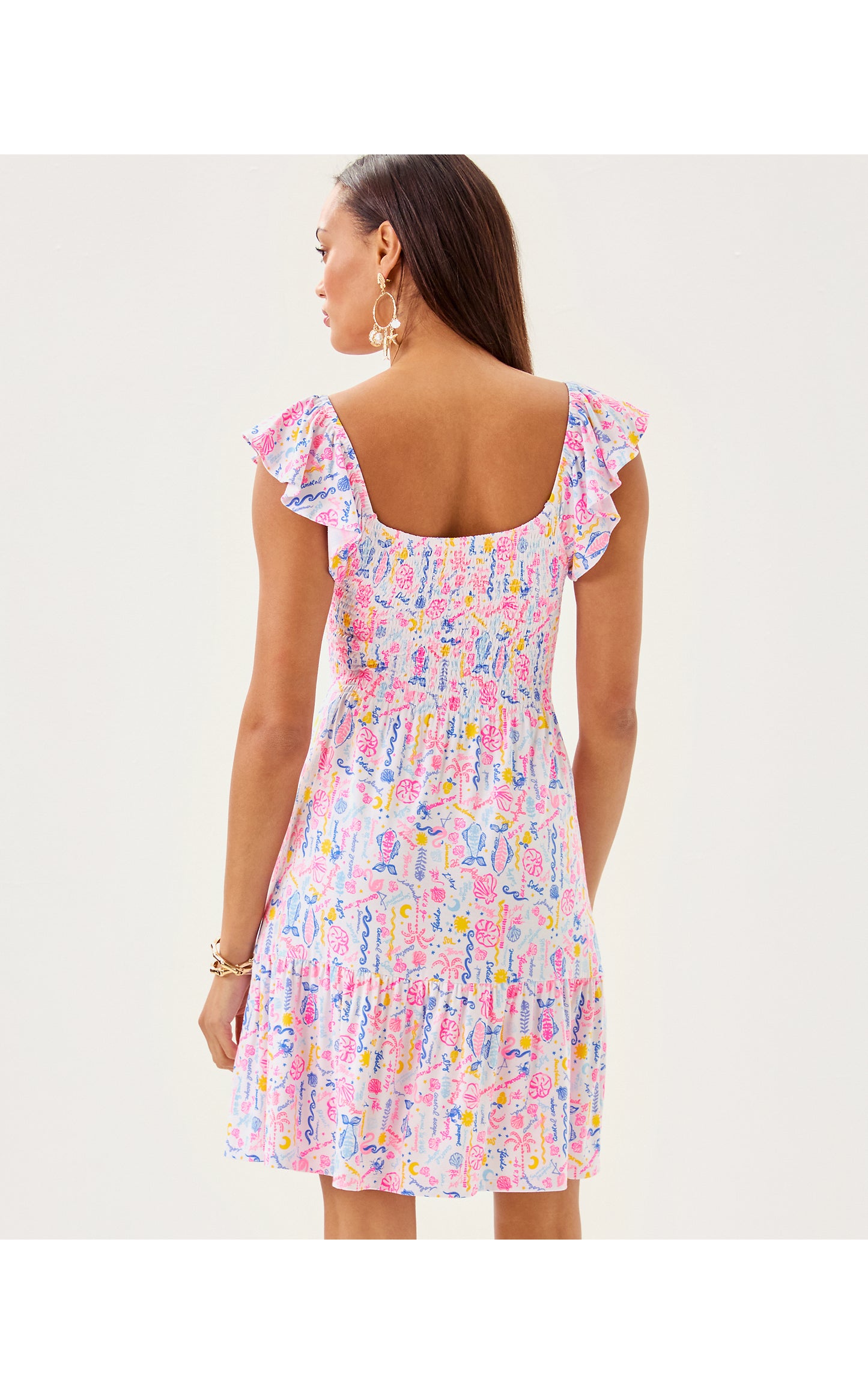 Jilly Smocked Dress Summer Serenade