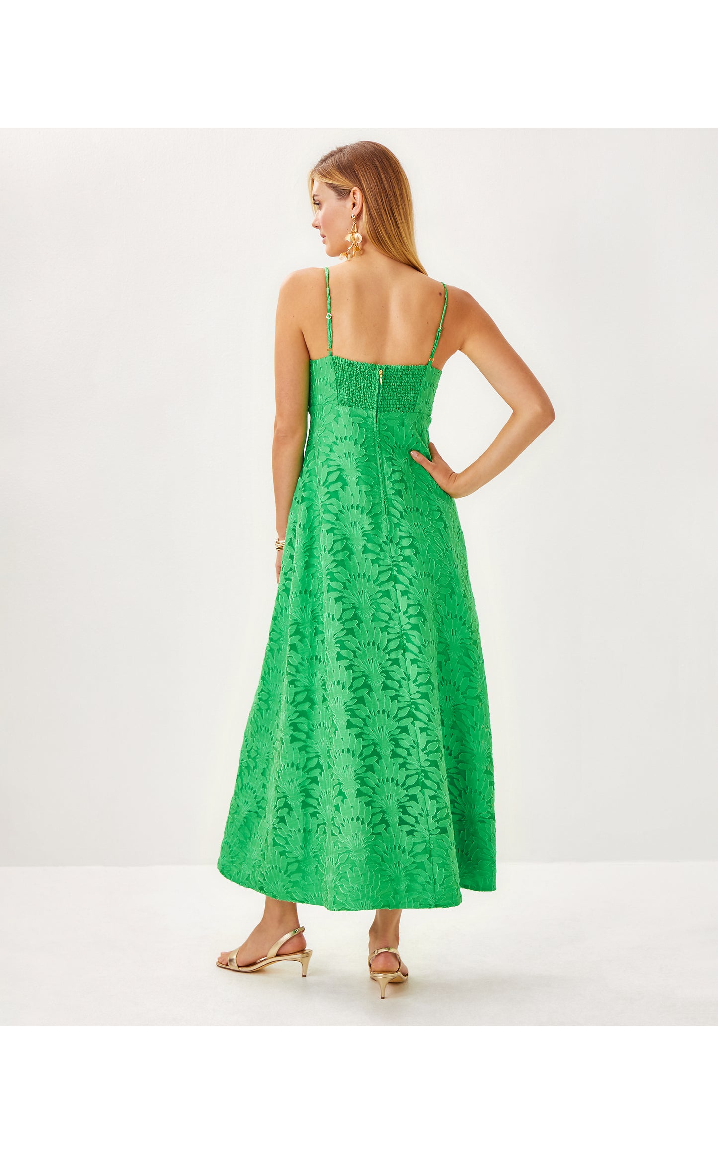 Sarahlynne Maxi Dress Fauna Green