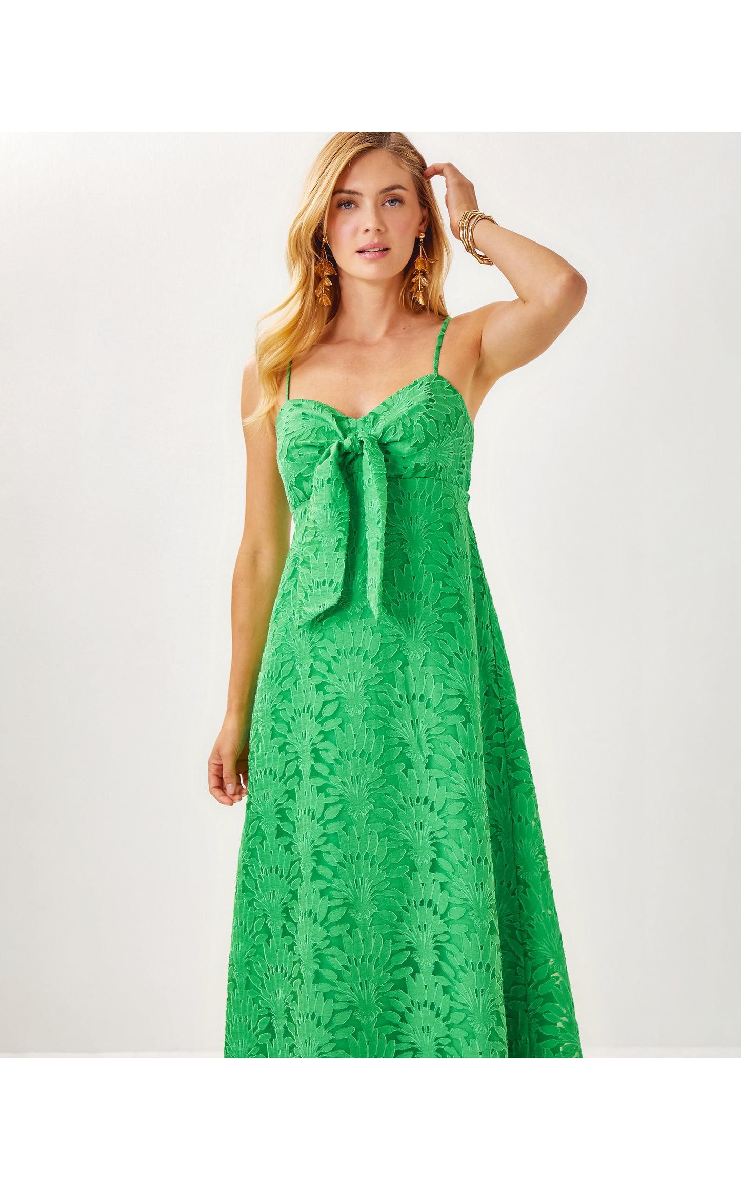 Sarahlynne Maxi Dress Fauna Green