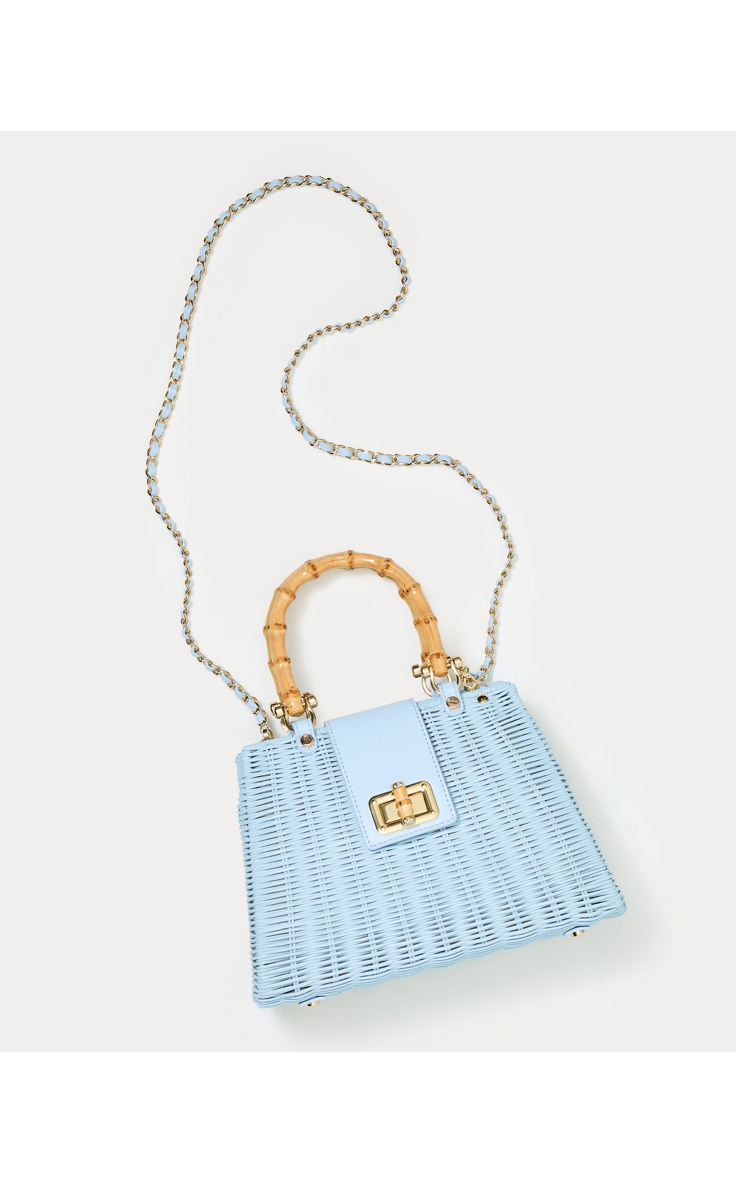Leena Top Handle Bag Bluette