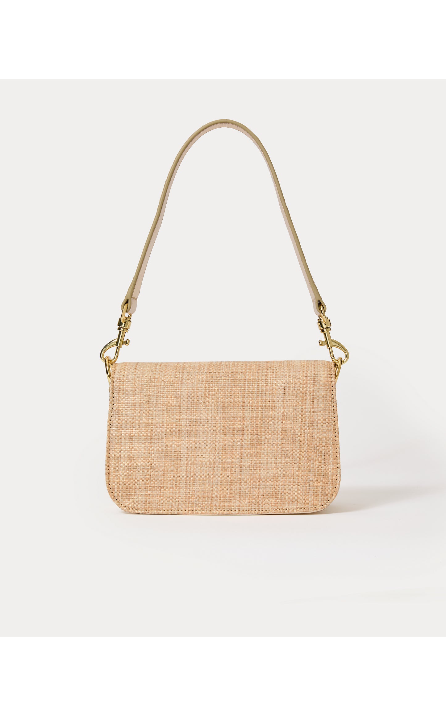 Paley Straw Shoulder Bag