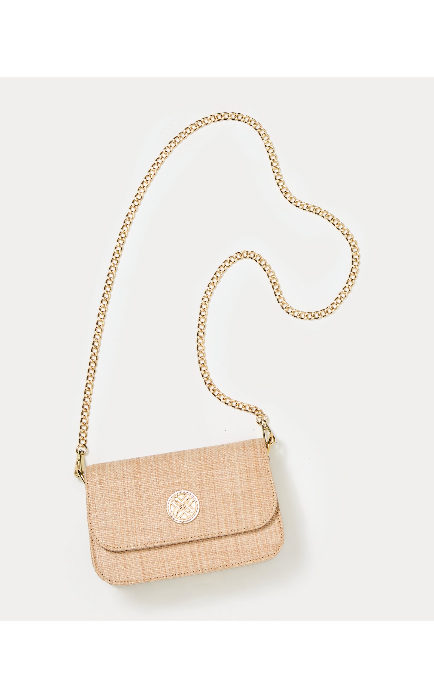 Paley Straw Shoulder Bag