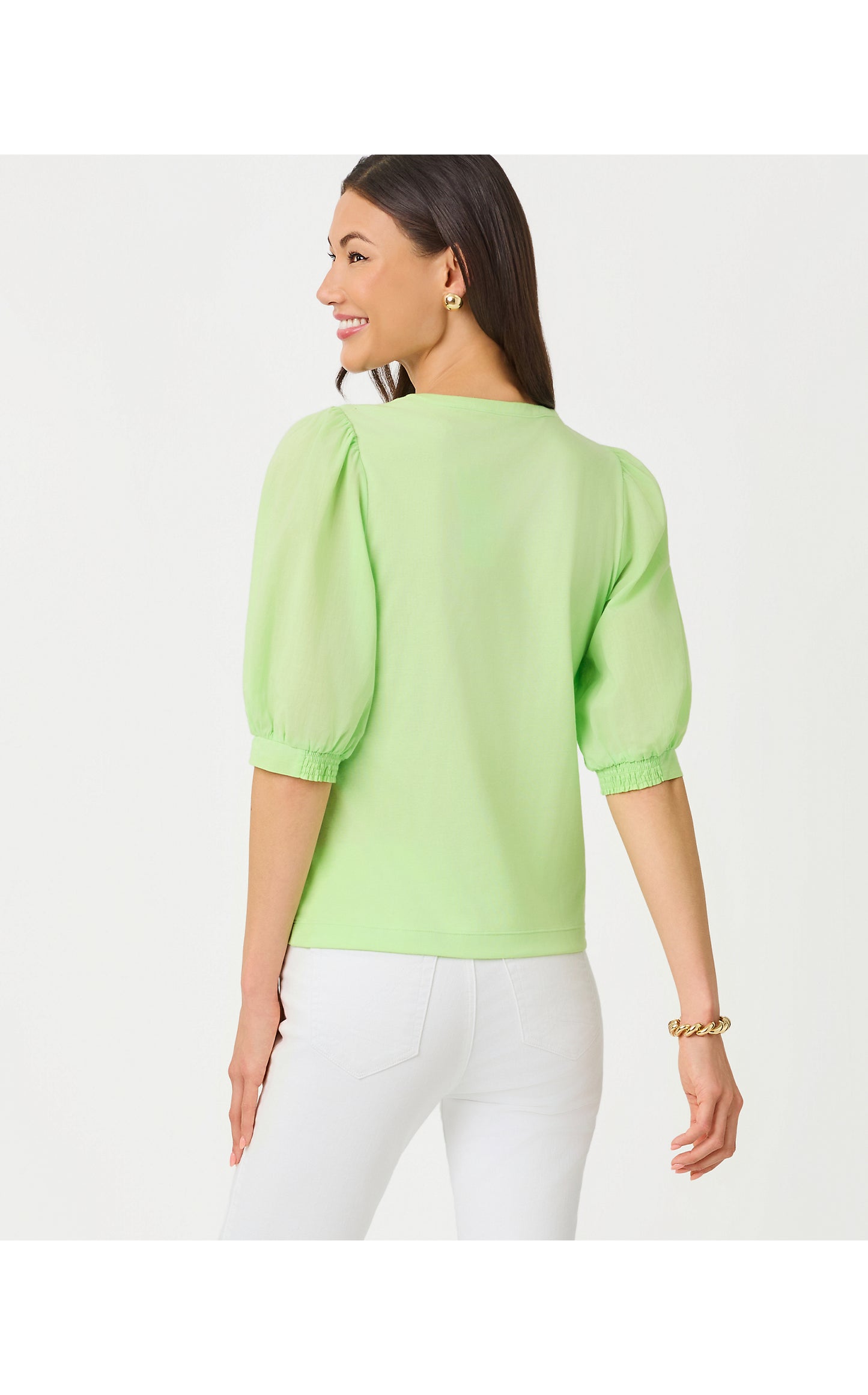 Ronson Knit Top Pistachio Macaron