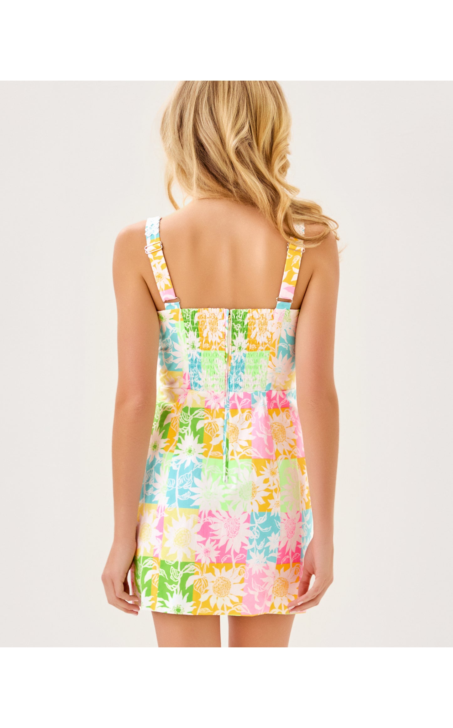 Isleen Skirted Romper Sunny Sunflowers