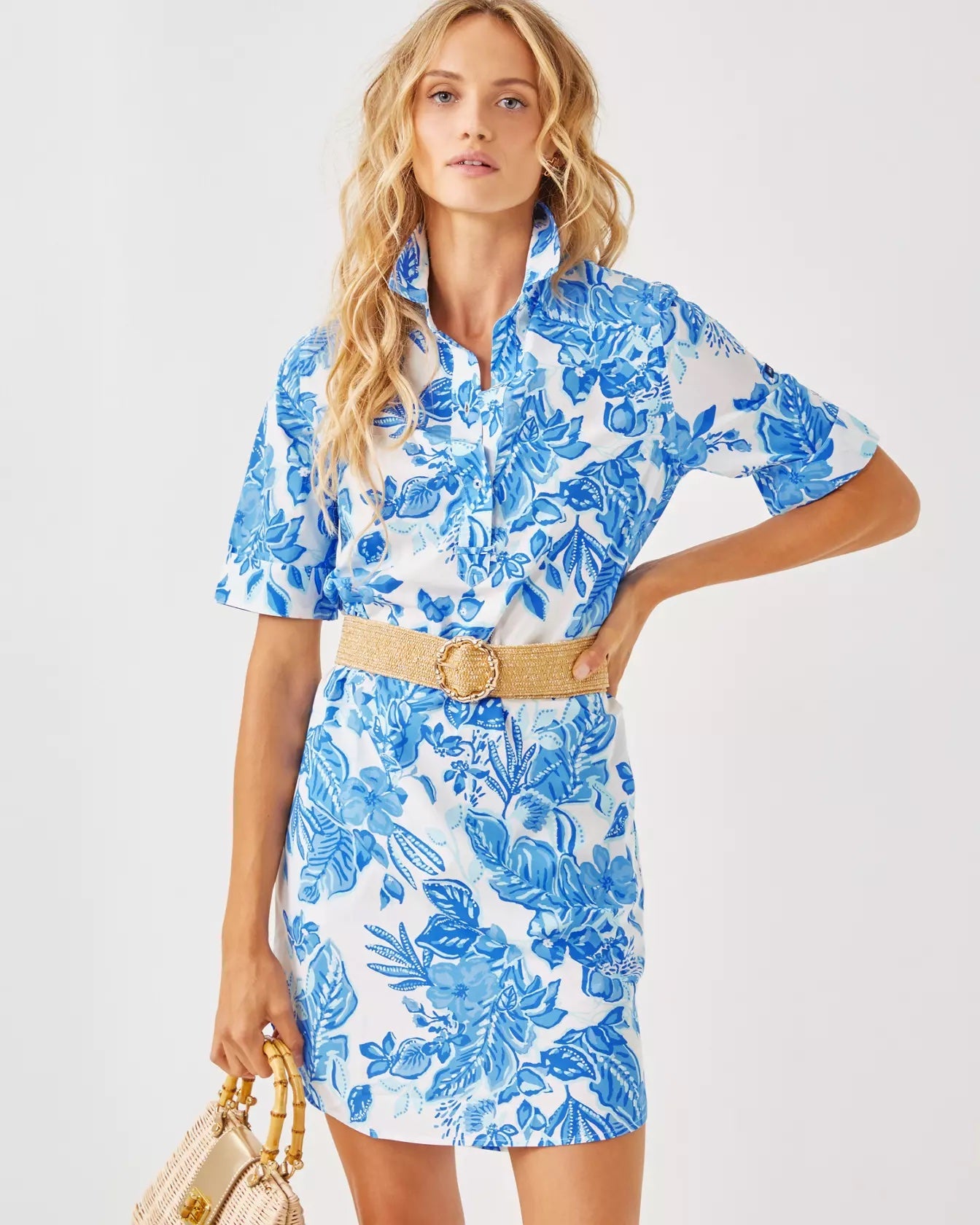 Leonie Shirt Dress Soleil