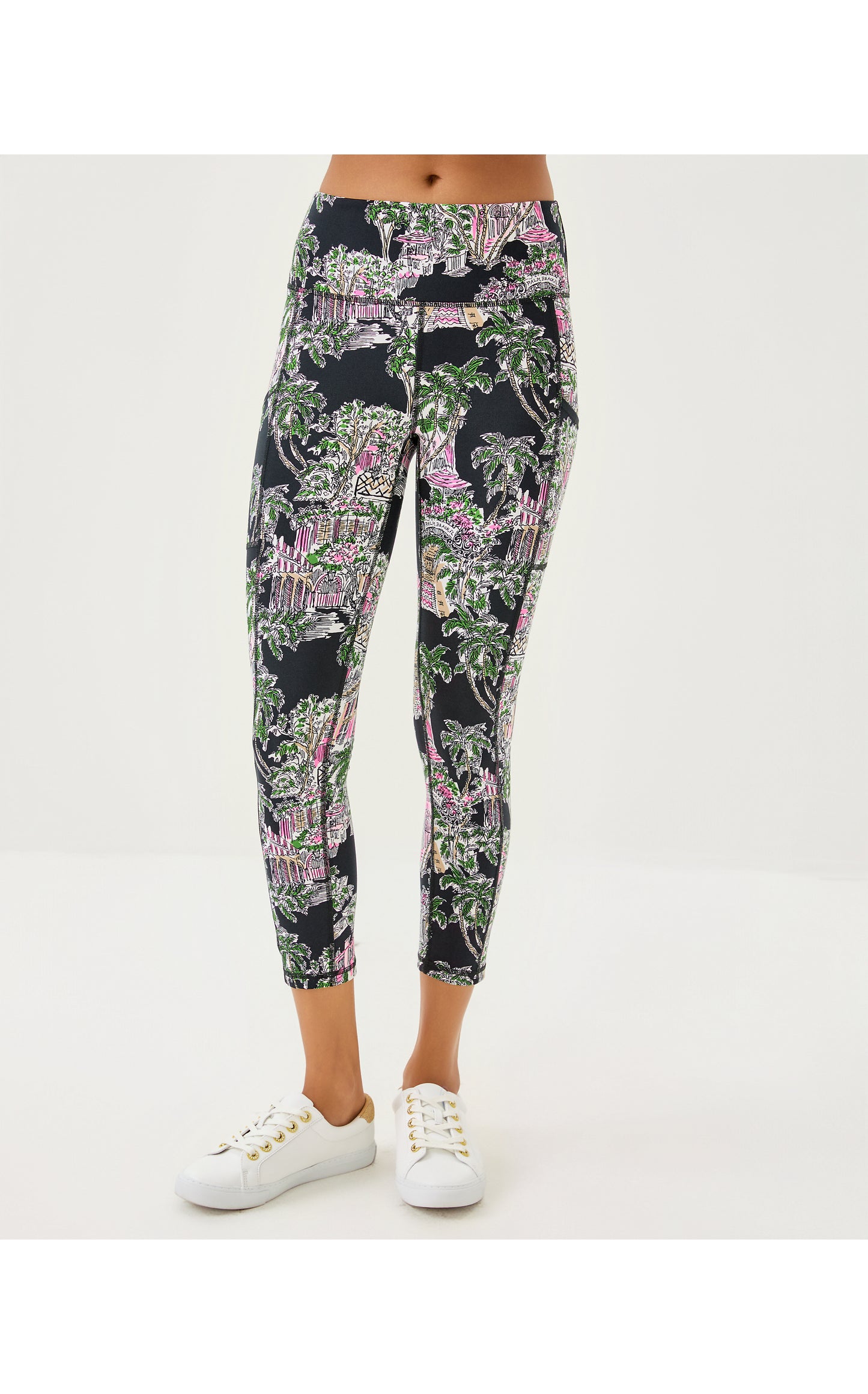 Weekender High Rise Midi Leggings PB Anniversary Toile