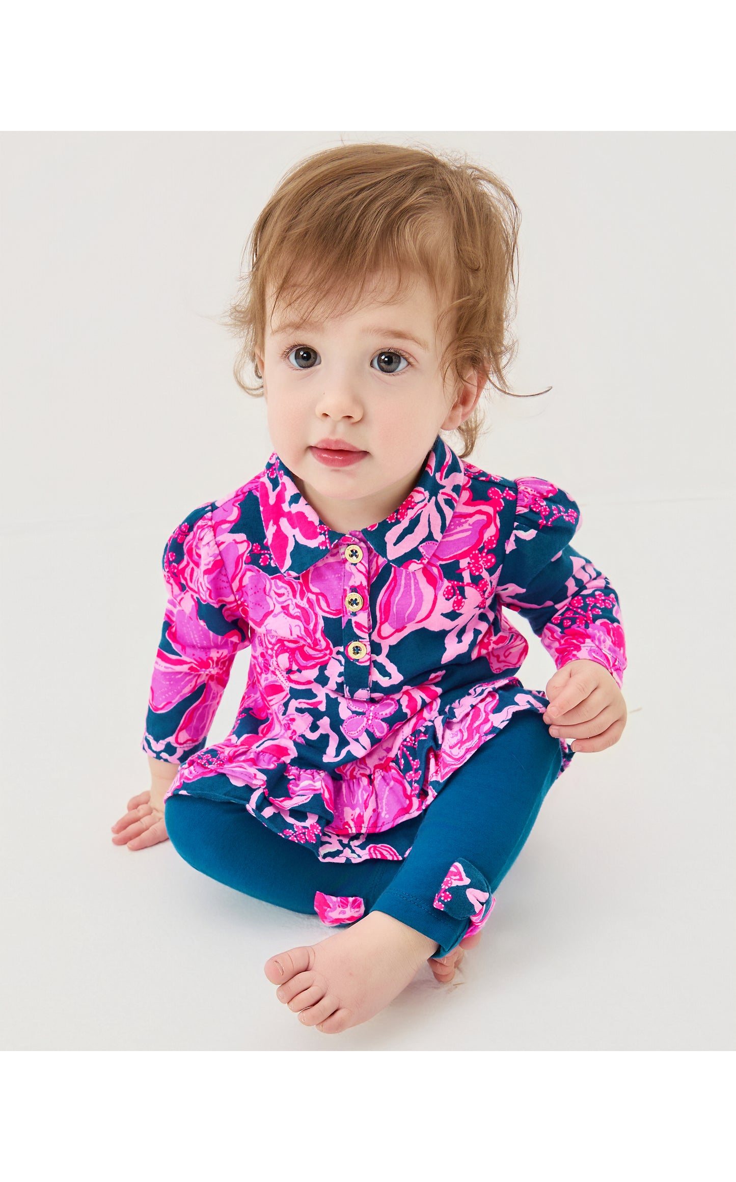Mags Infant Tunic & Legging Set Once and Floral