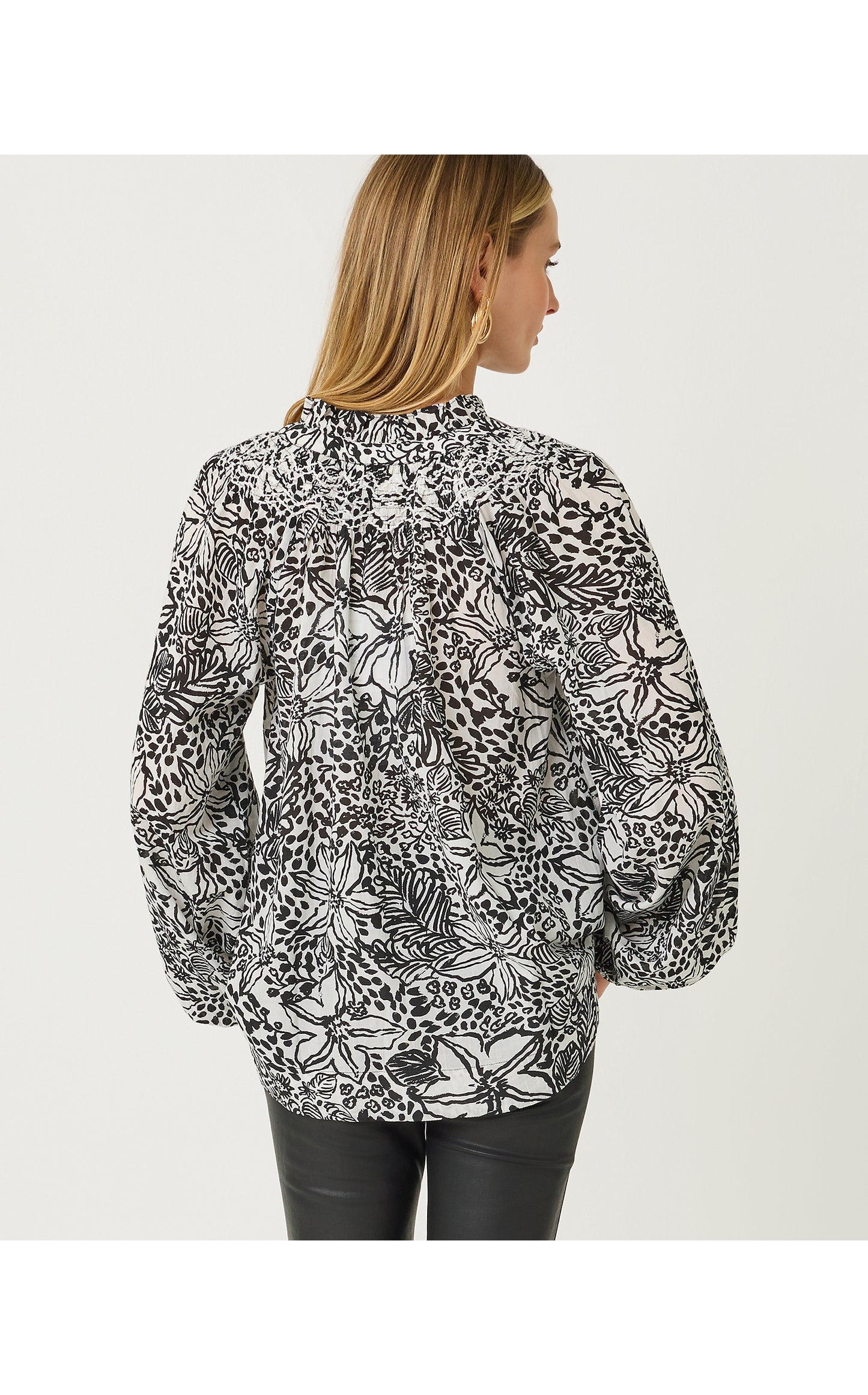 Lourdes Long Sleeve Top Lots to Spot