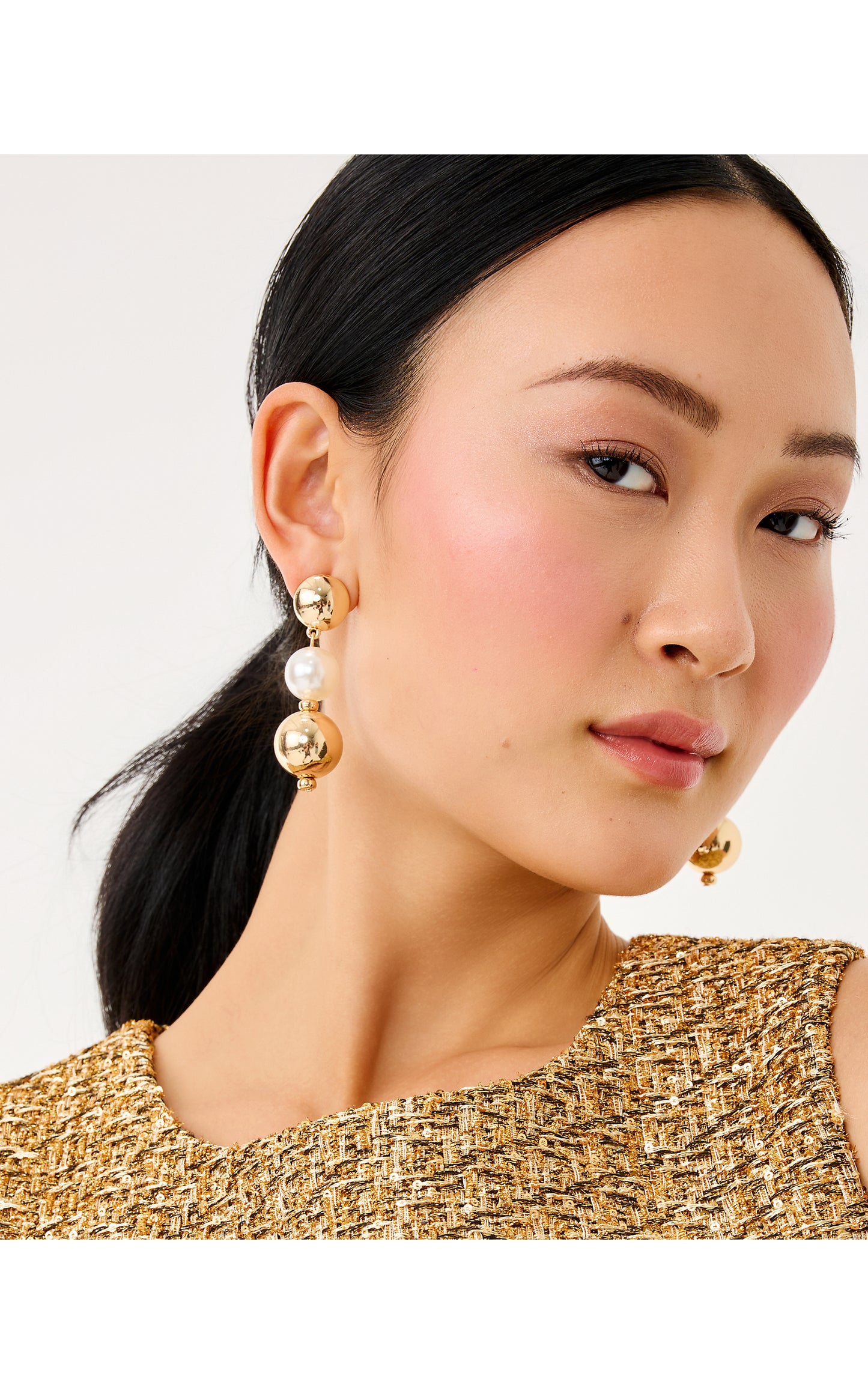 Moonlight Magic Earrings Gold