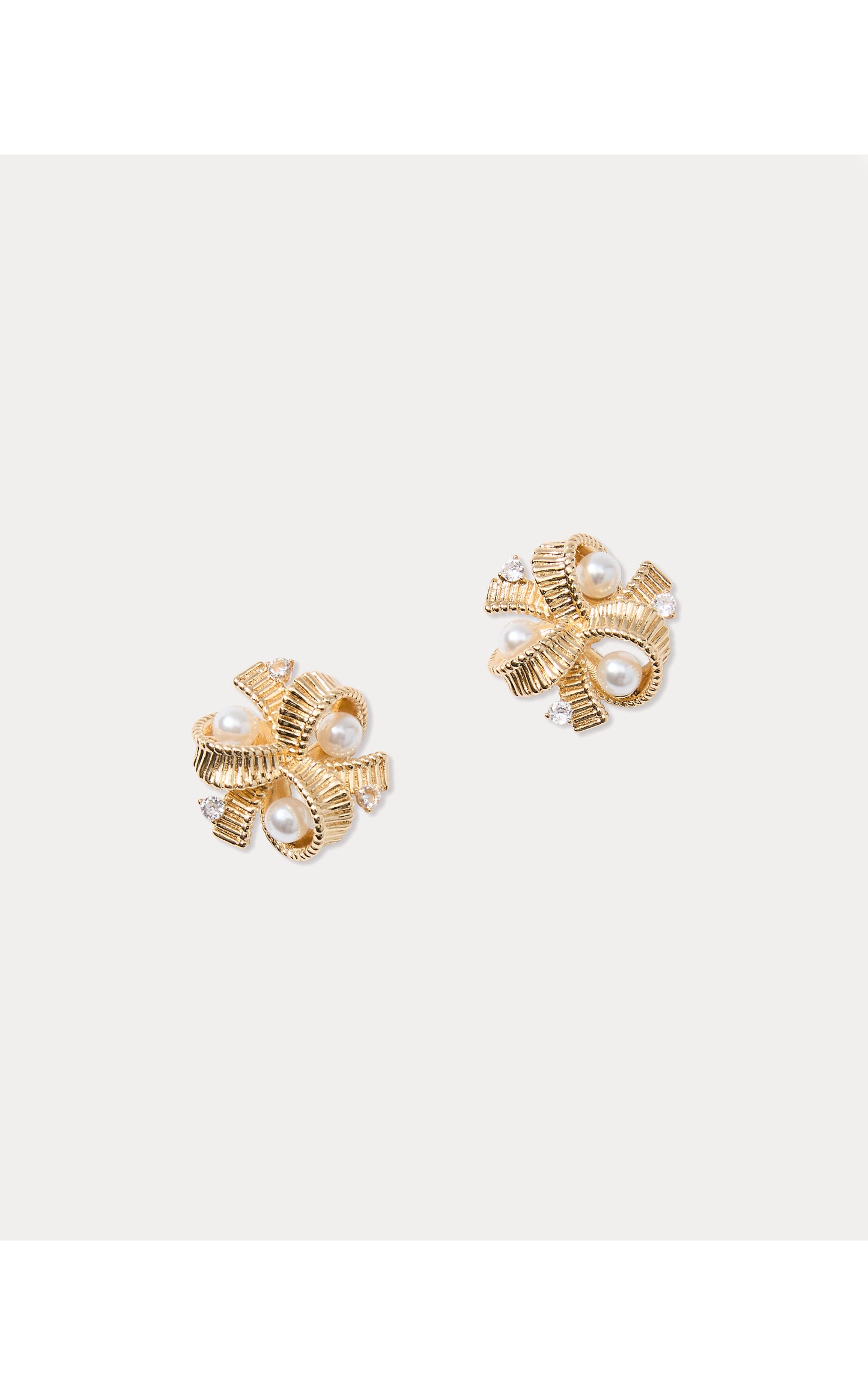Tis the Season Pearl Cluster Earrings
