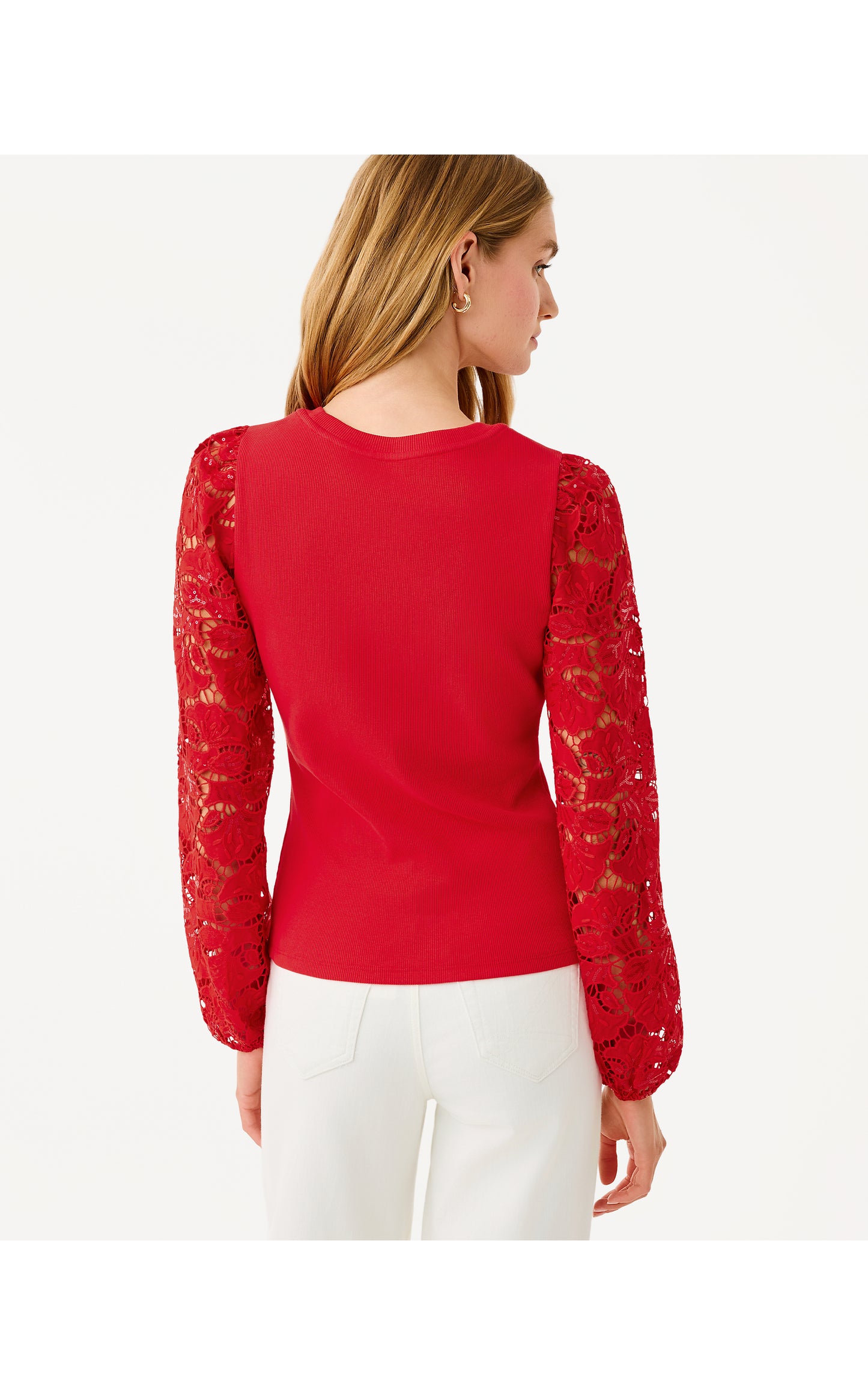 Bryant Knit Top Cranberry Red