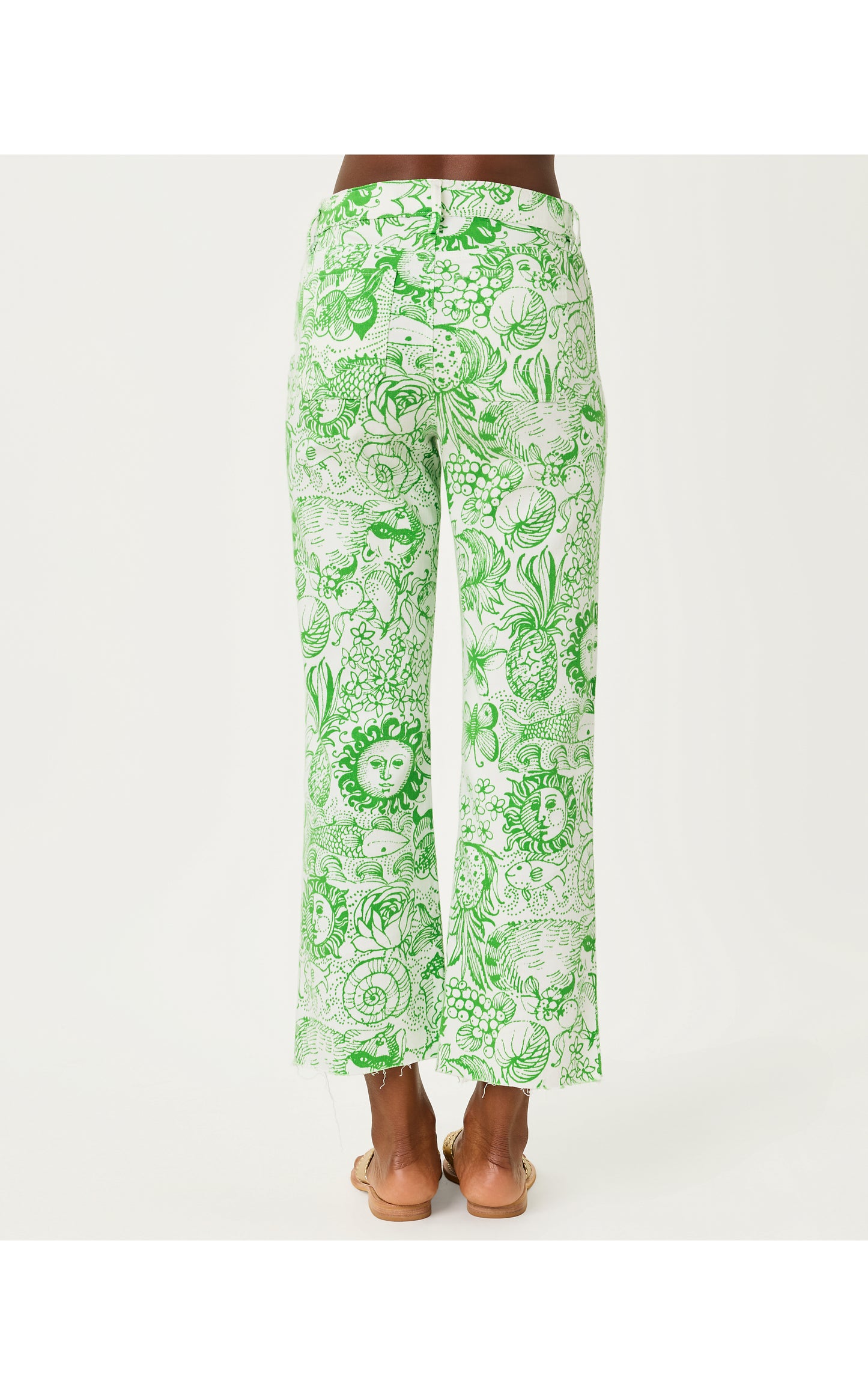 Harleen High Rise Crop Jean Fleur De Lilly