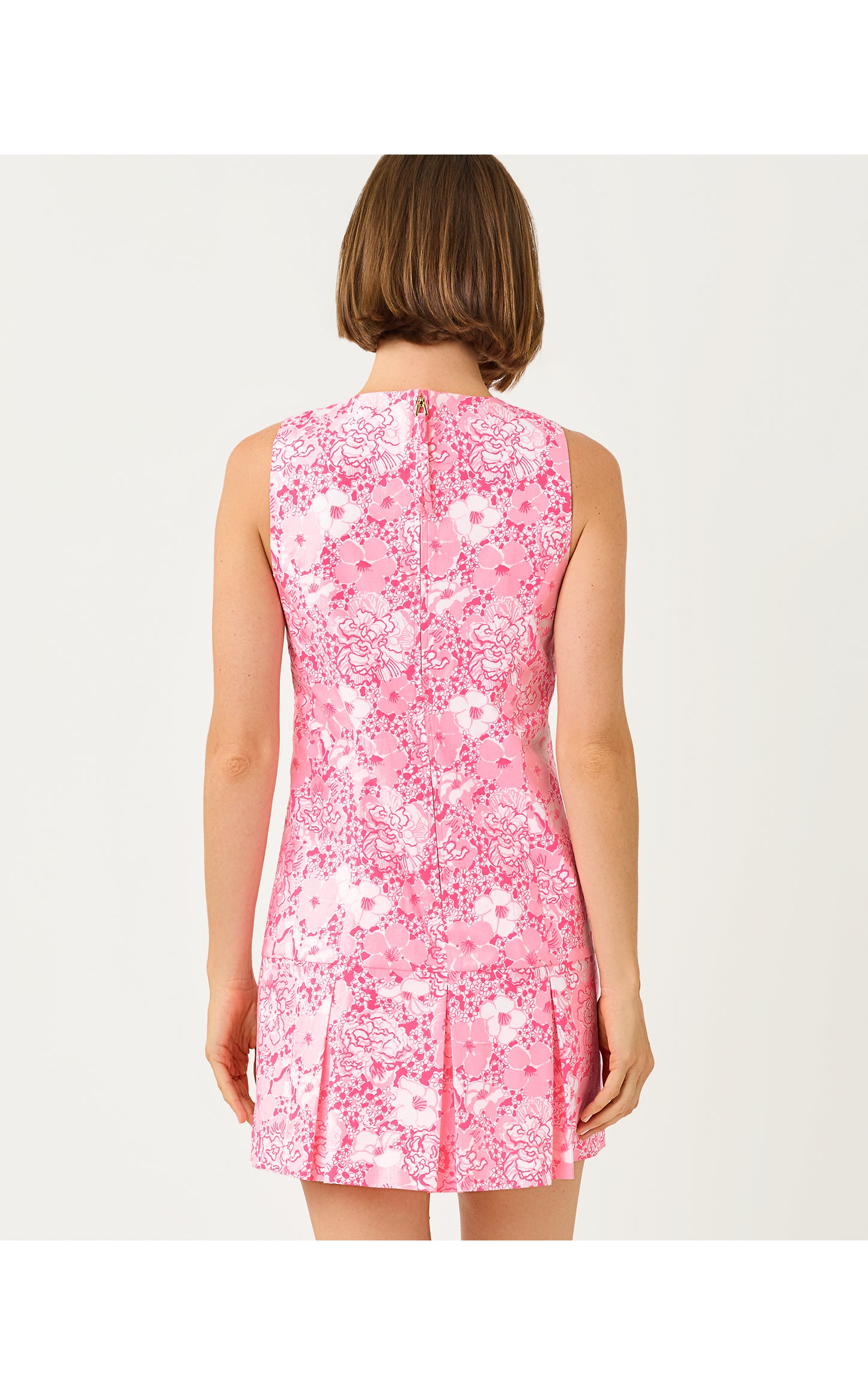 Shaina Skirted Romper Conch Shell Pink Burst of Joy