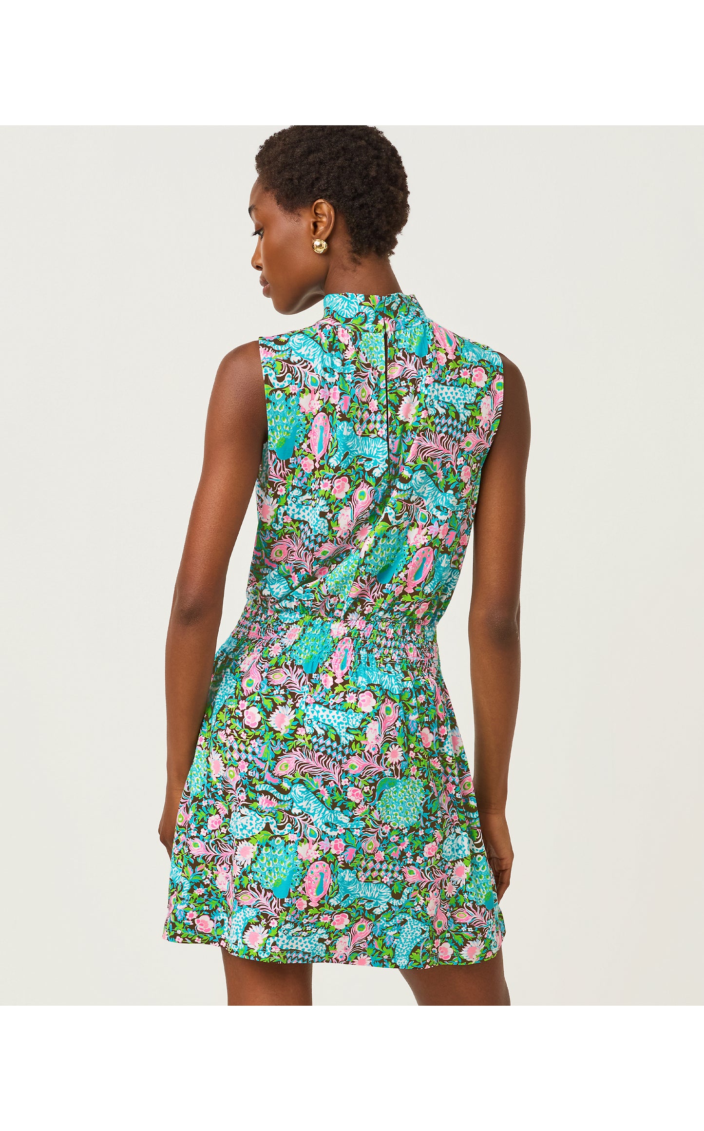 Sherah Skirted Romper Royal Zoo