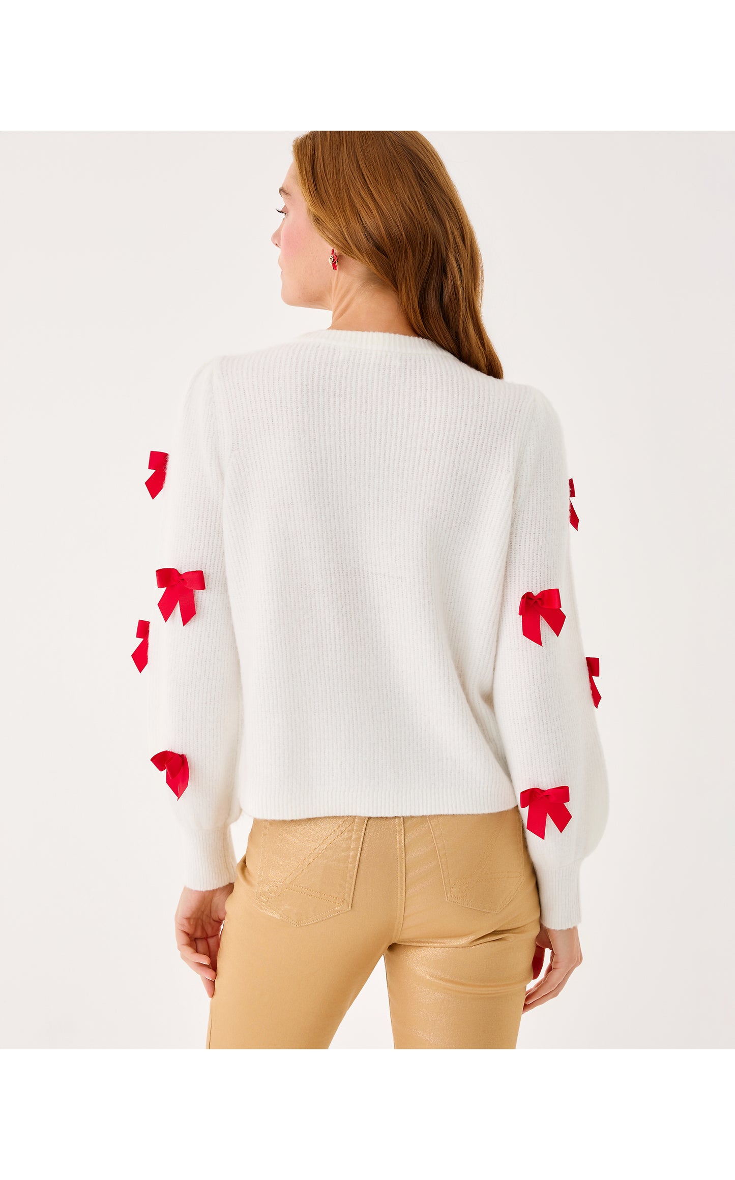 Zarie Sweater Coconut Party Bows