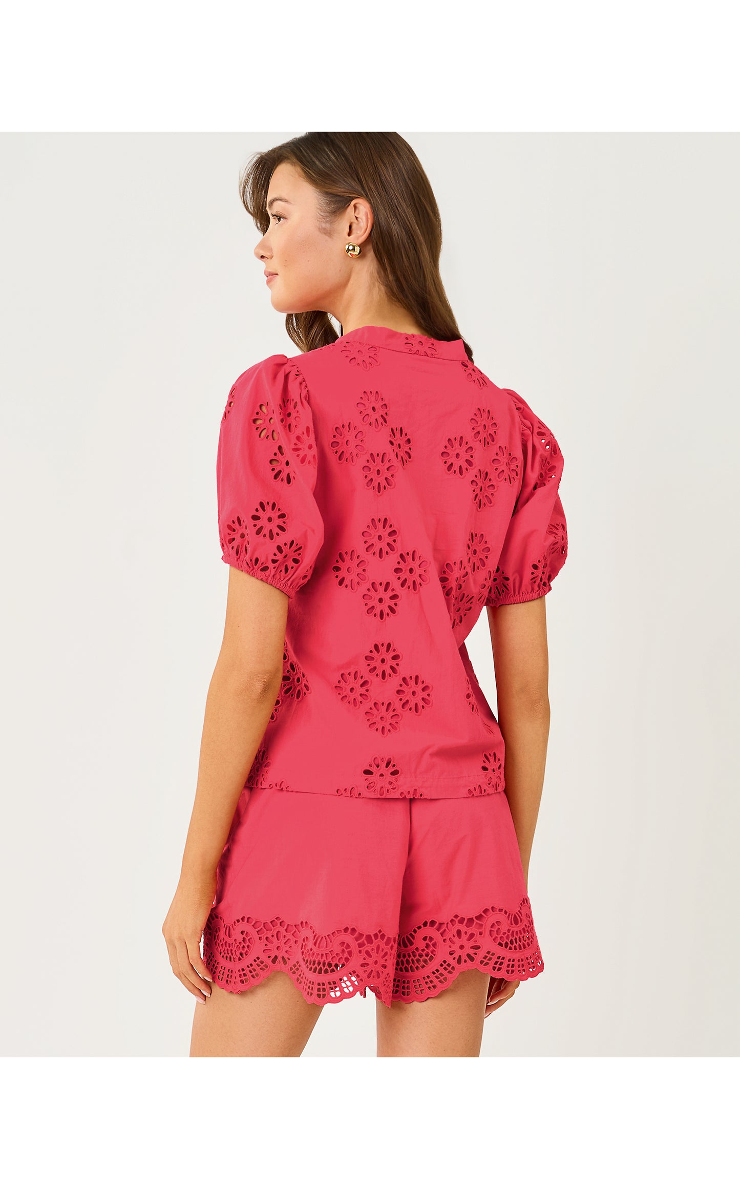 Castine Short Sleeve Top Paradise Punch