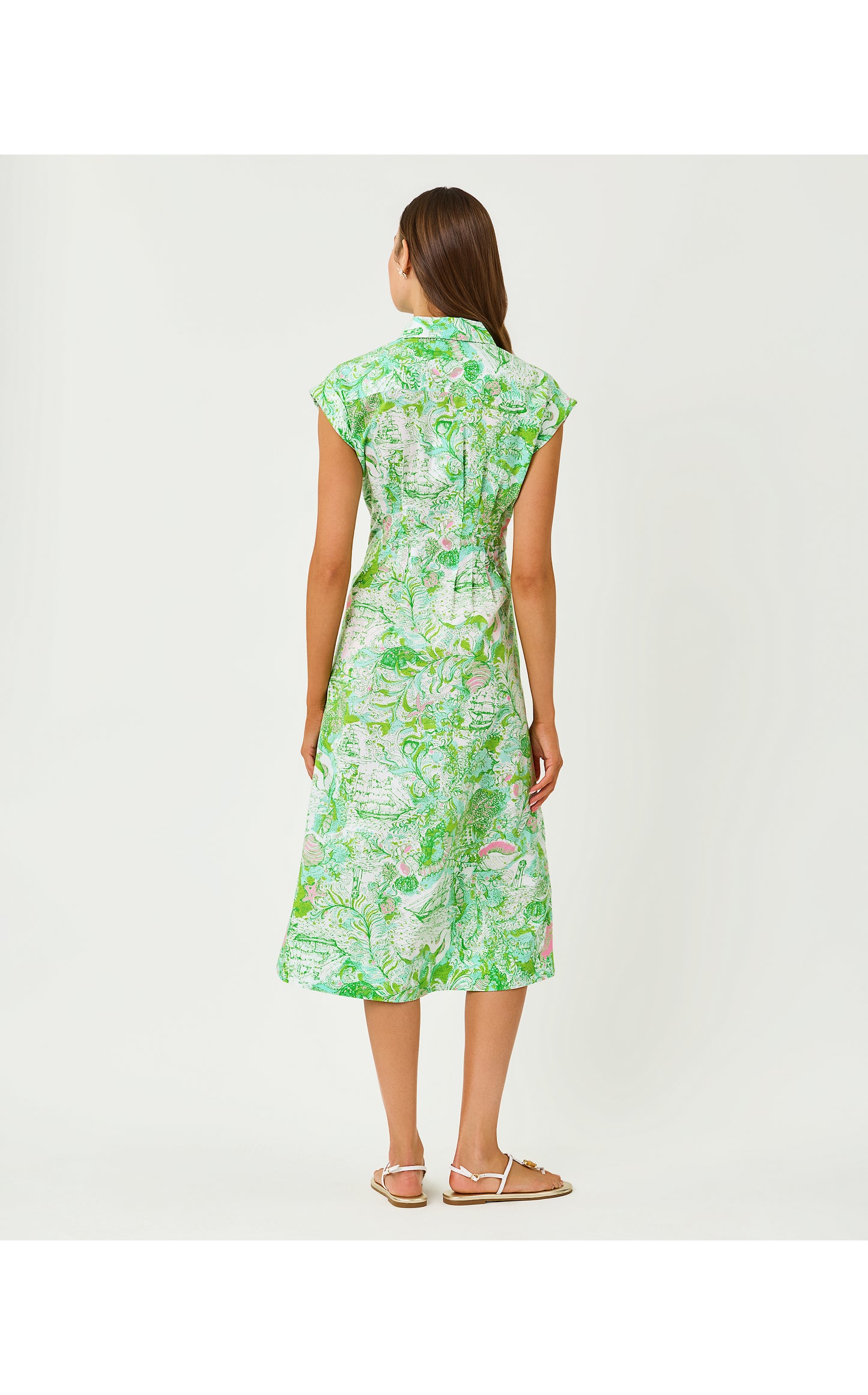 Tonya Midi Shirtdress Ship to Shore