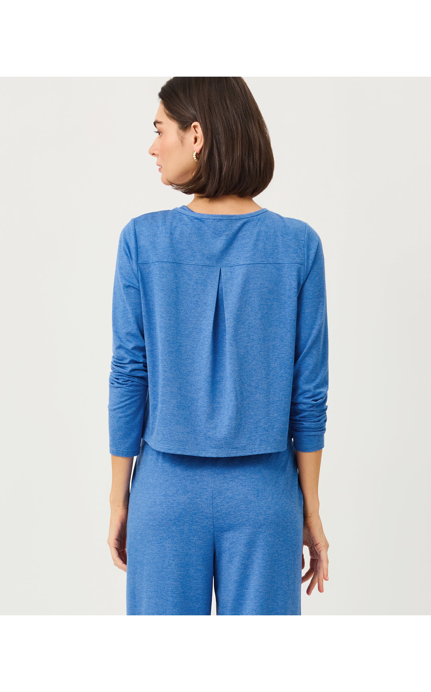 Kai Cardigan UPF 50+ Heathered Merriweather Blue