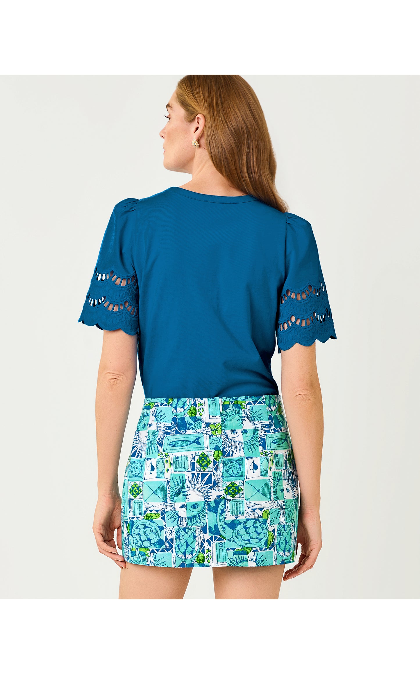 Sebene Knit Top Nassau Blue