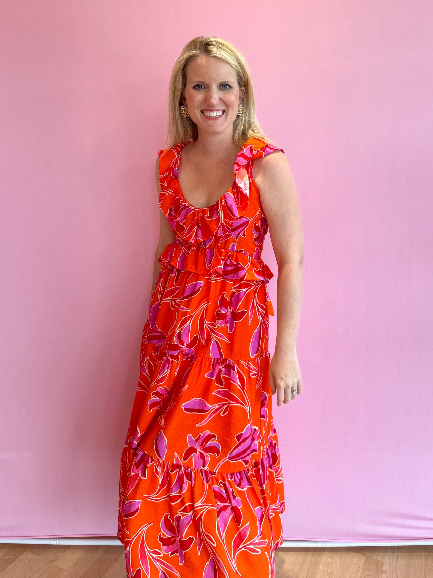 Sunset Cruise Maxi Dress