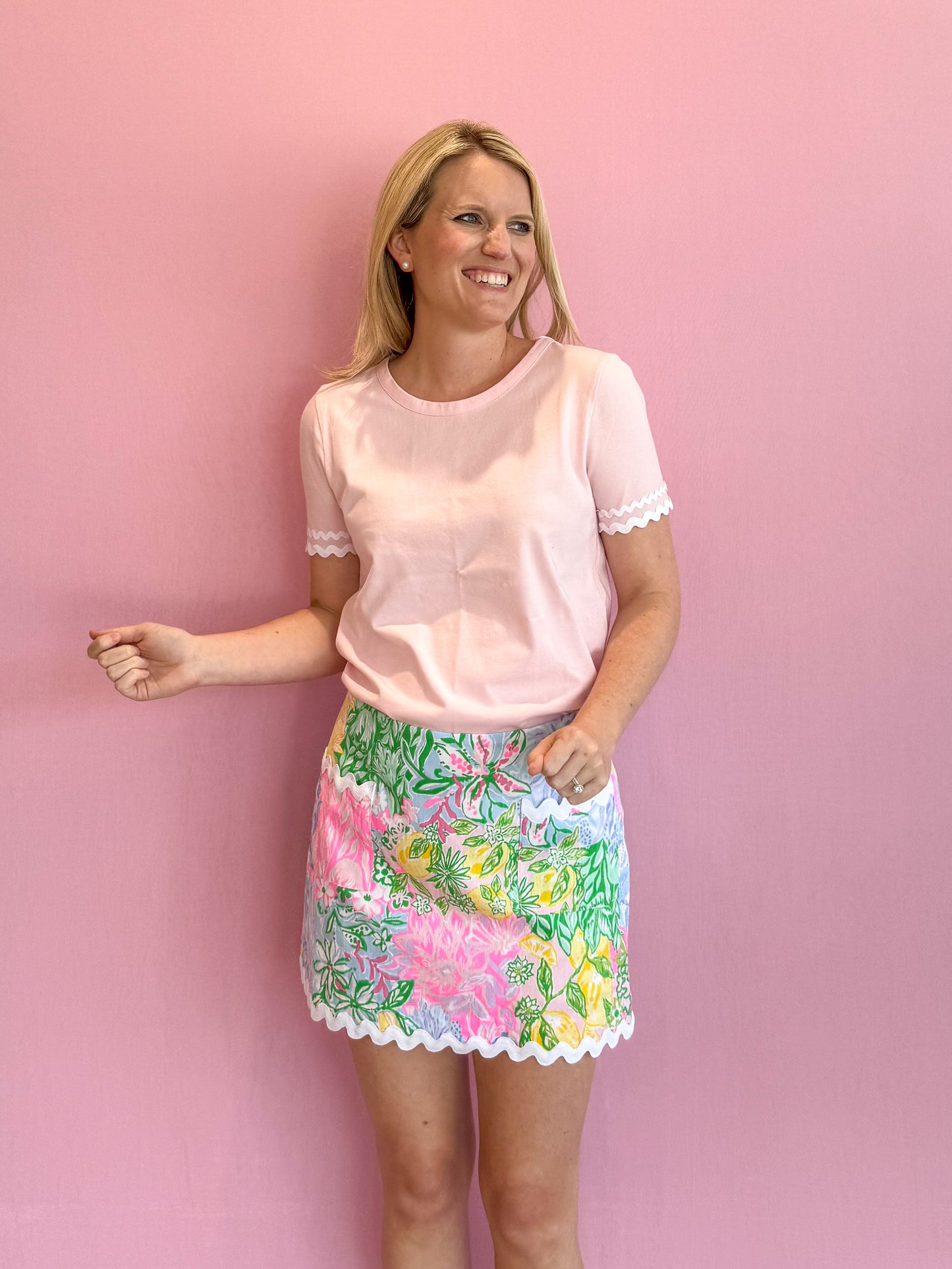 Gardner Mini Skort Bright Delight Patch
