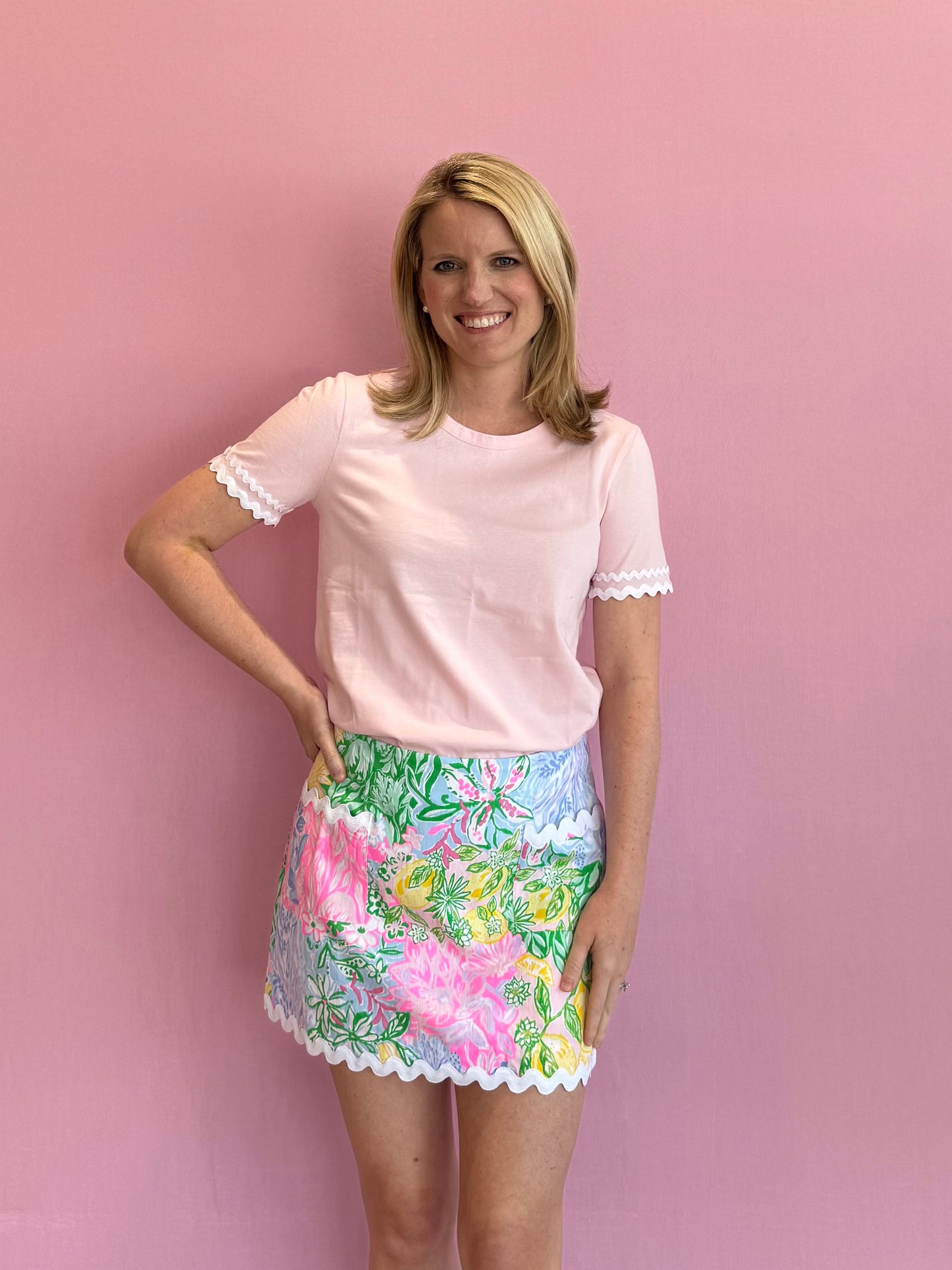 Gardner Mini Skort Bright Delight Patch