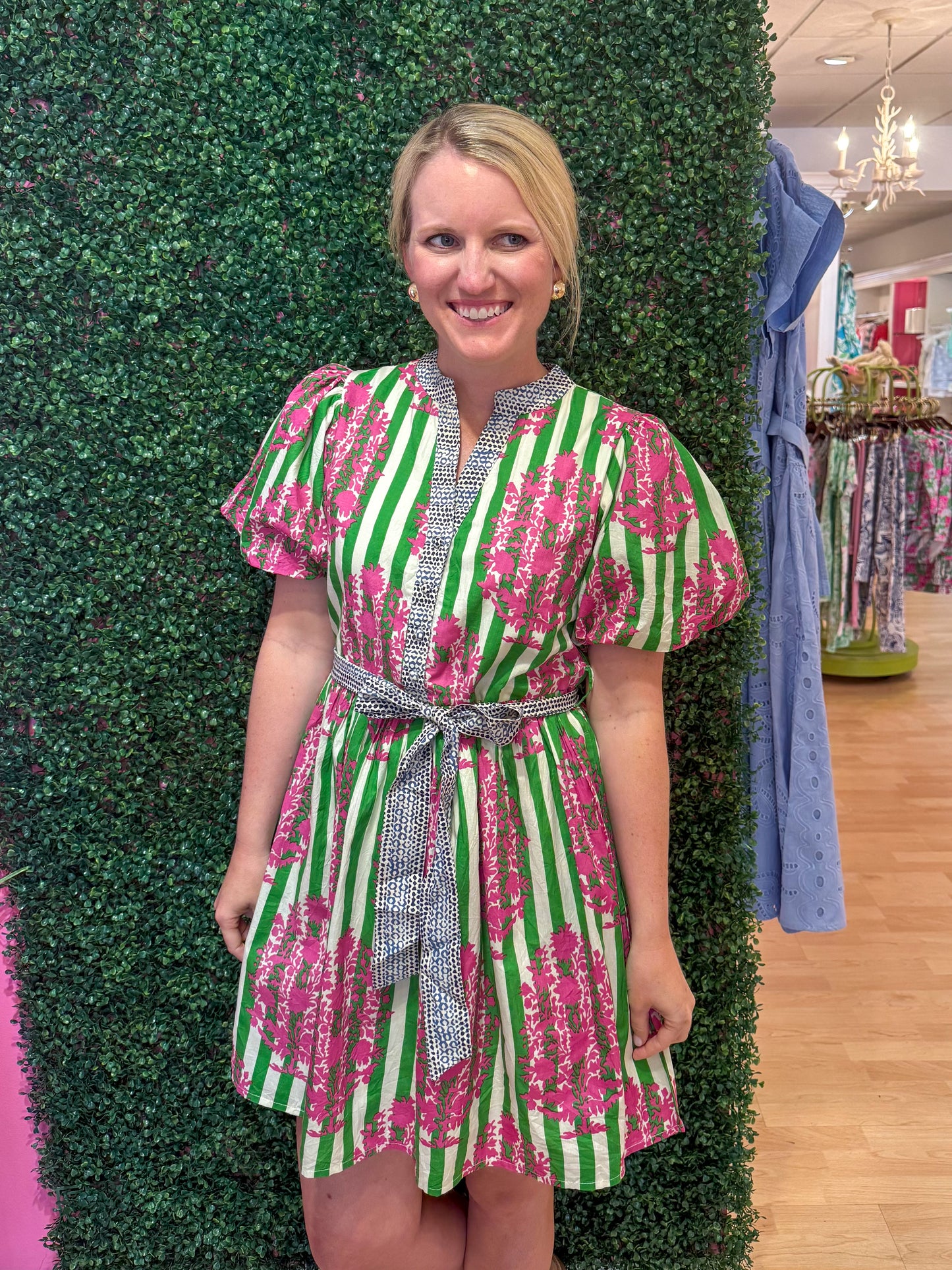 Iris Tie Waist Dress