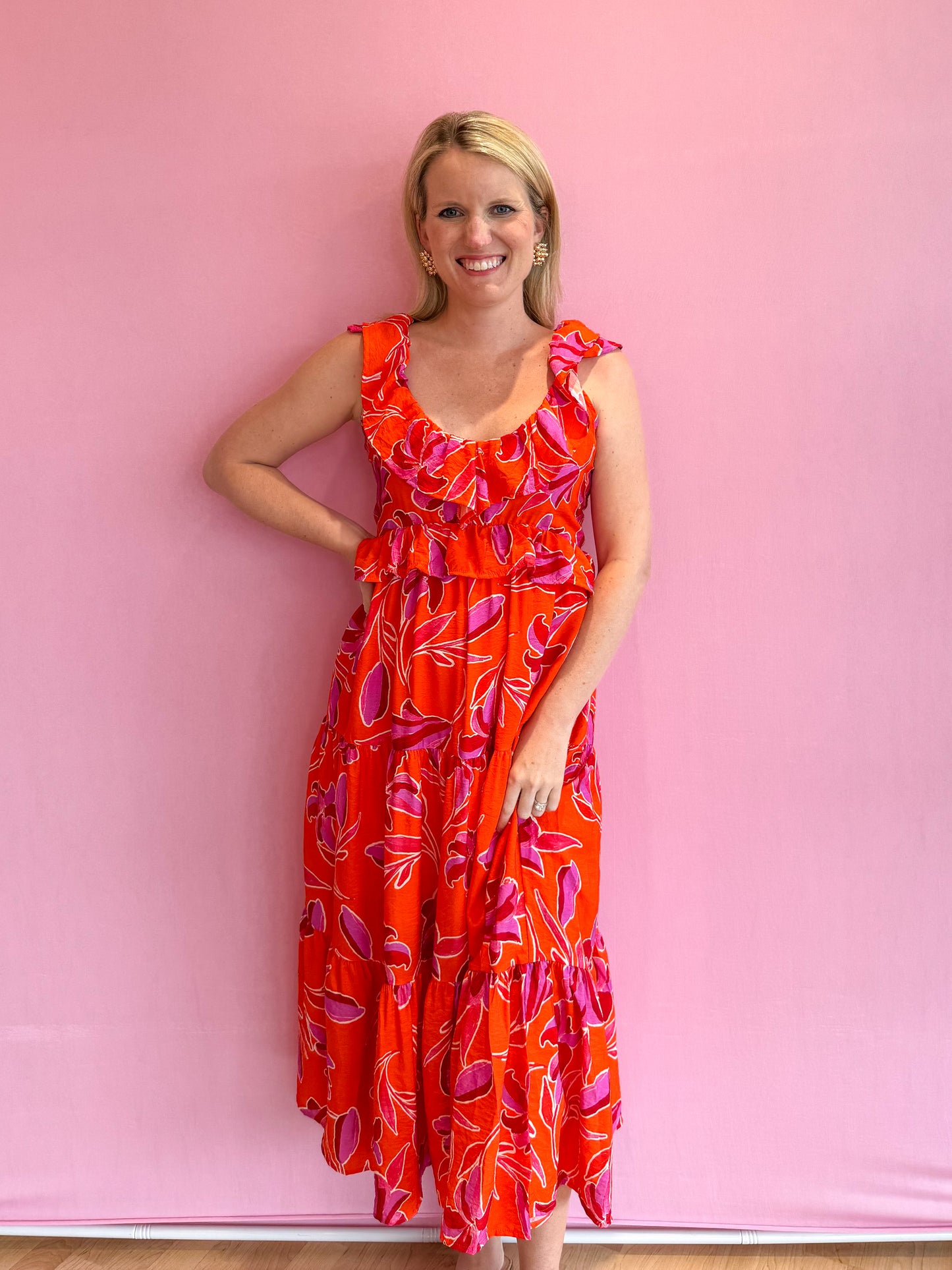 Sunset Cruise Maxi Dress