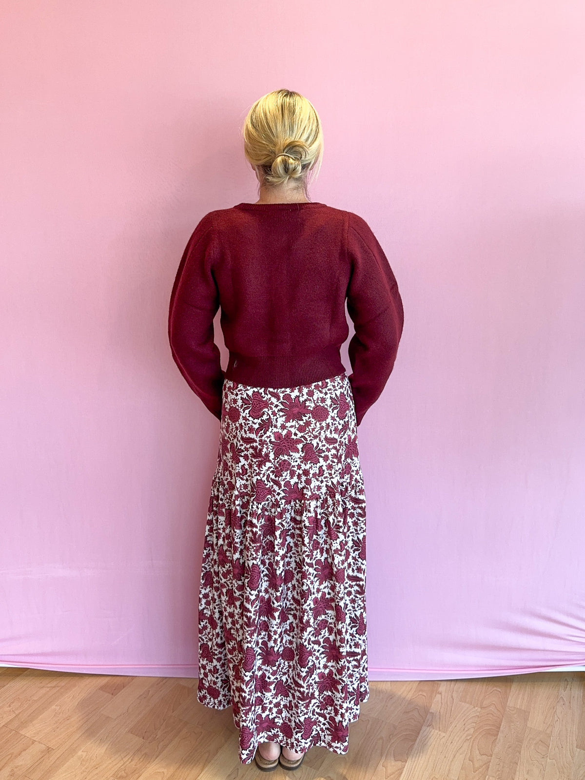 Hildy Sweater Wine
