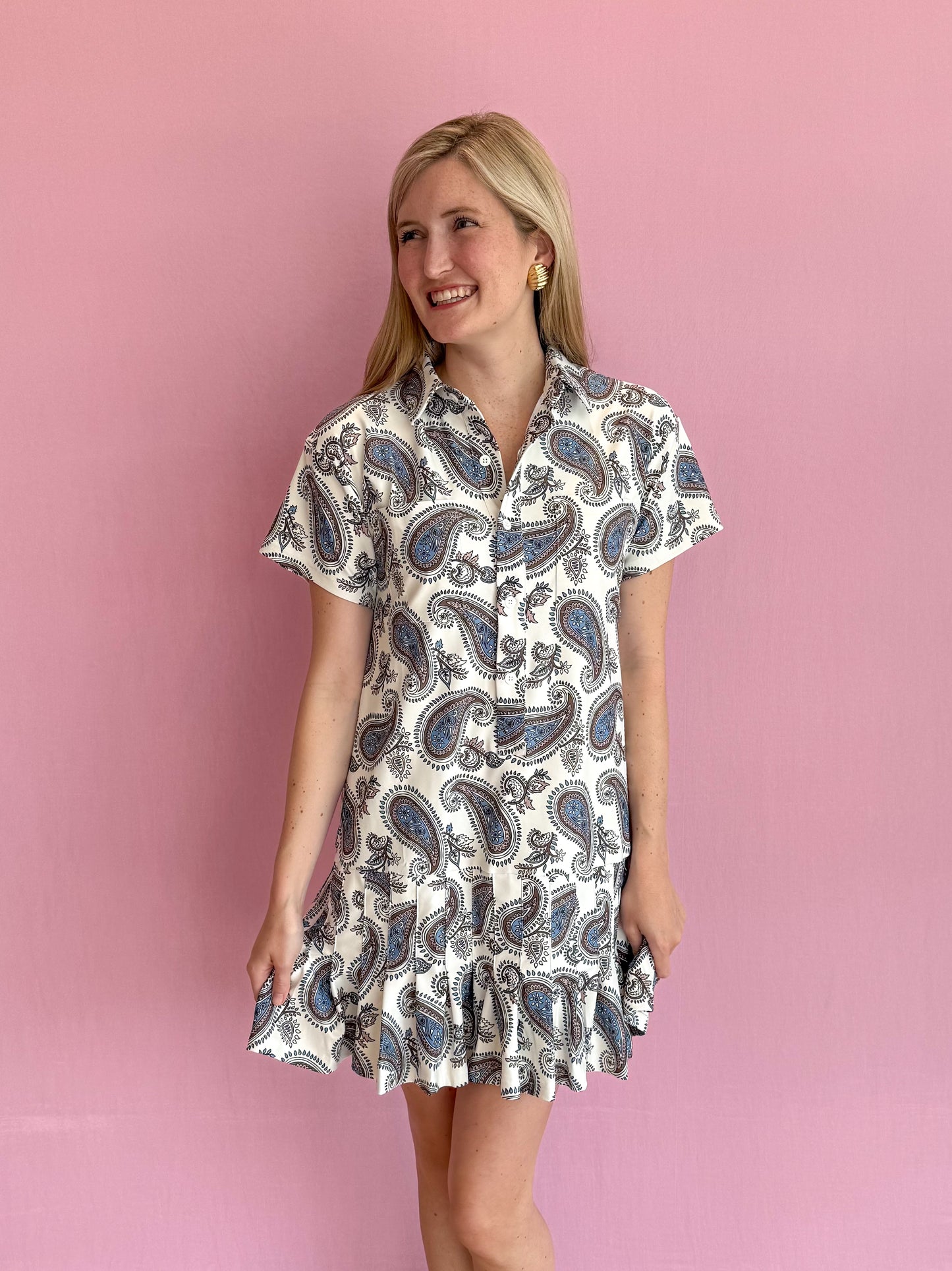 Aspen Dress Grandpas Paisley