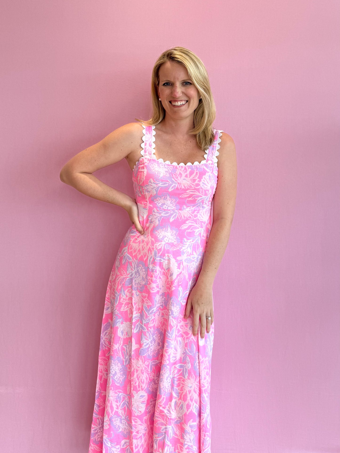 Dwyer Midi Dress Zen Garden