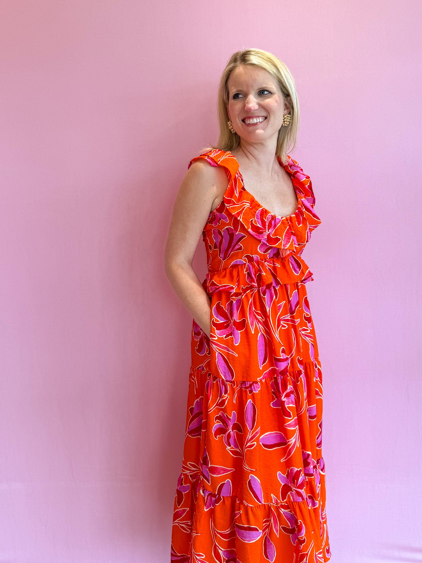 Sunset Cruise Maxi Dress