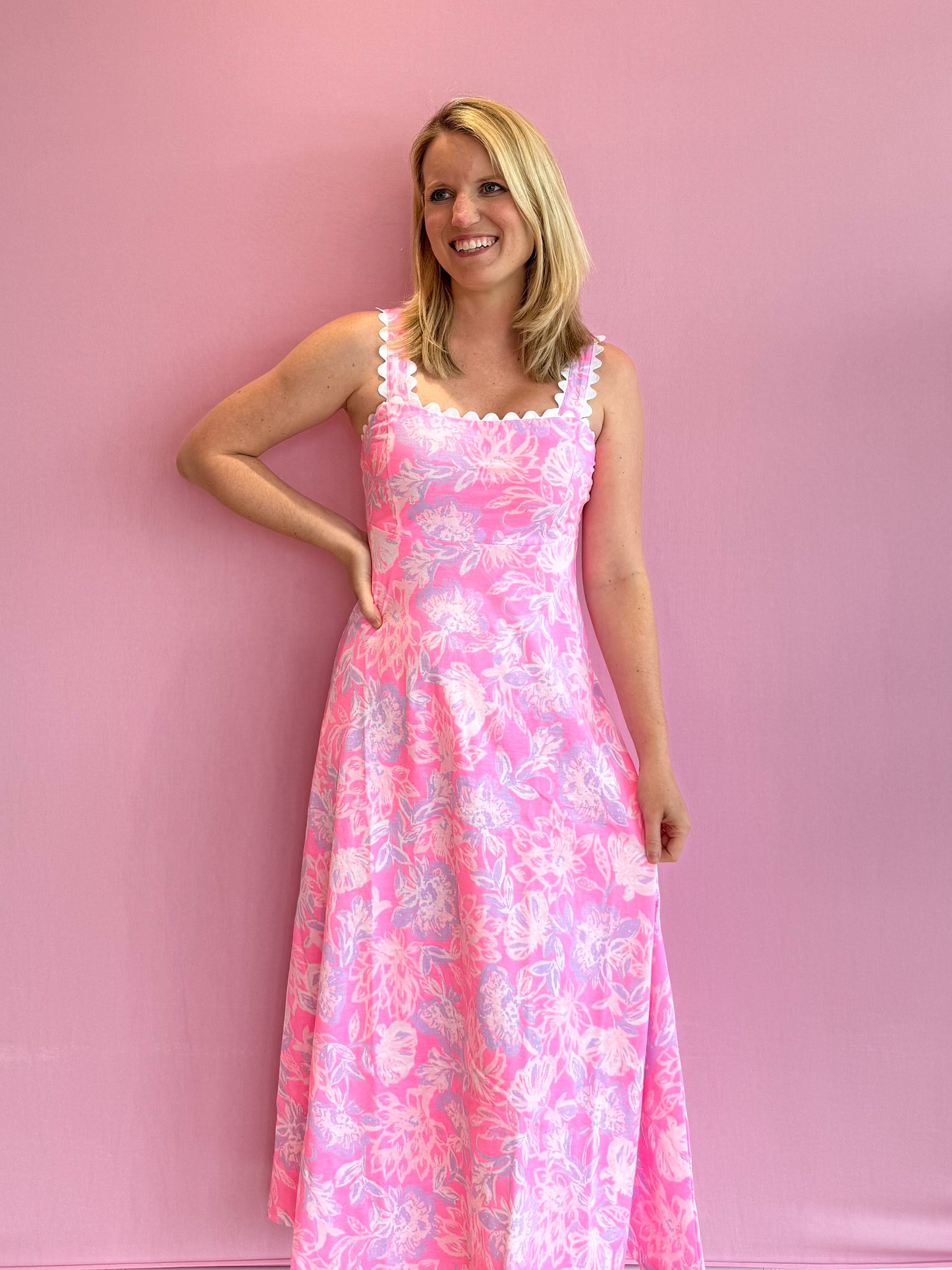 Dwyer Midi Dress Zen Garden