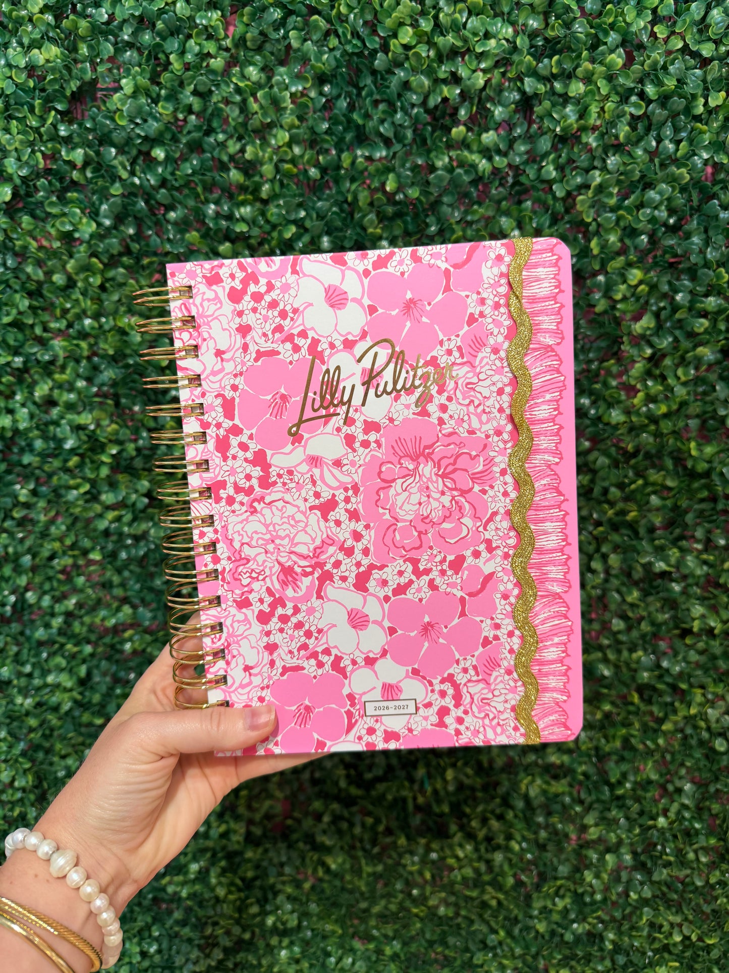 Large Agenda Conch Shell Pink Burst of Joy