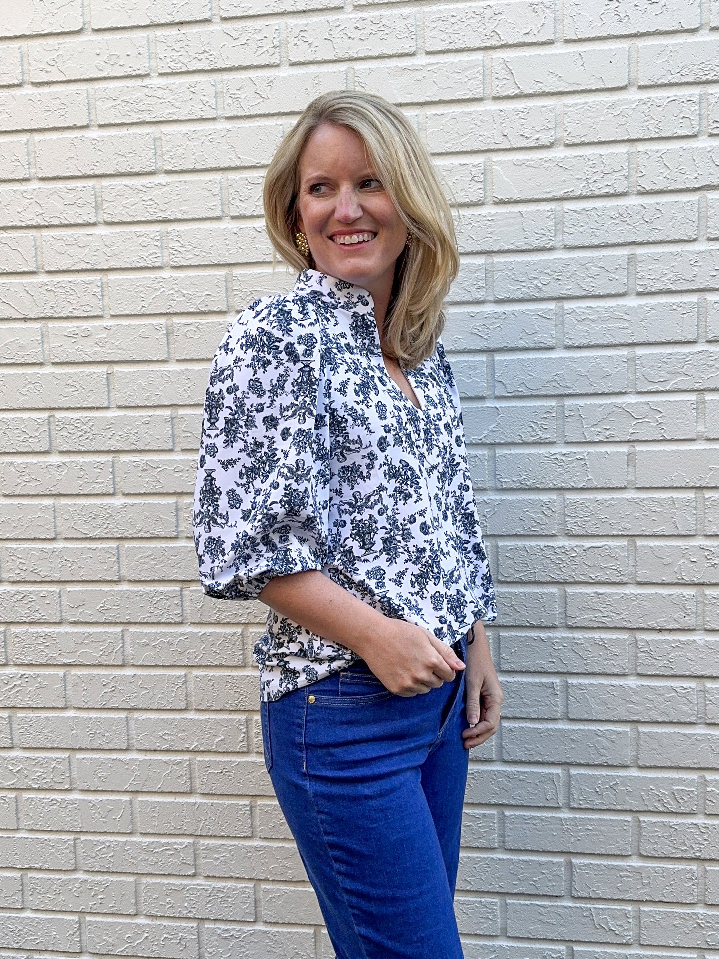 Eliza Top Roman Holiday