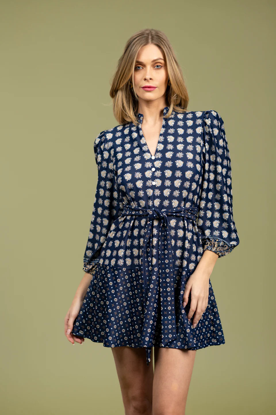 Hazel Dress Flora Paisley