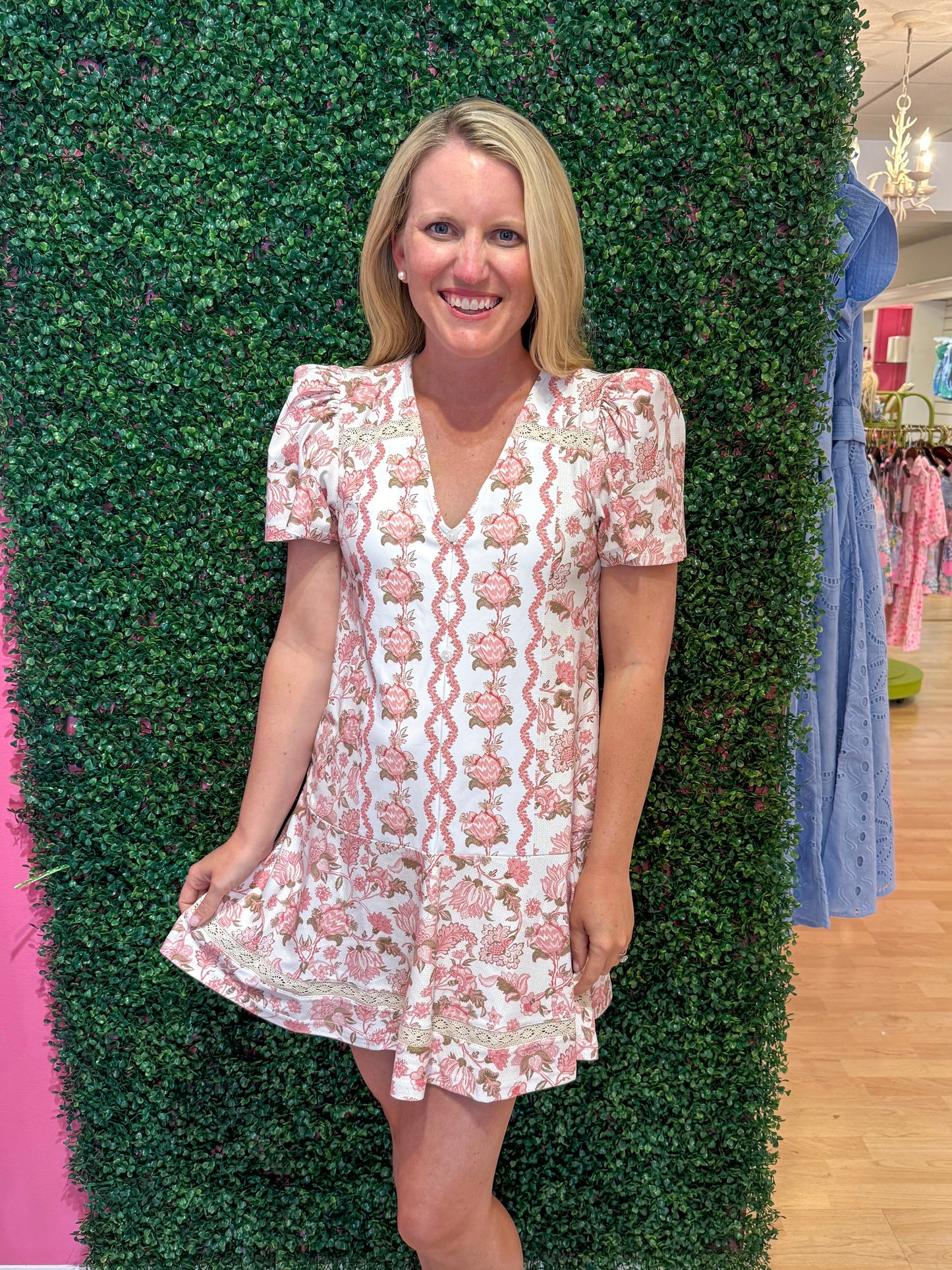 James Dress Tulip Paisley