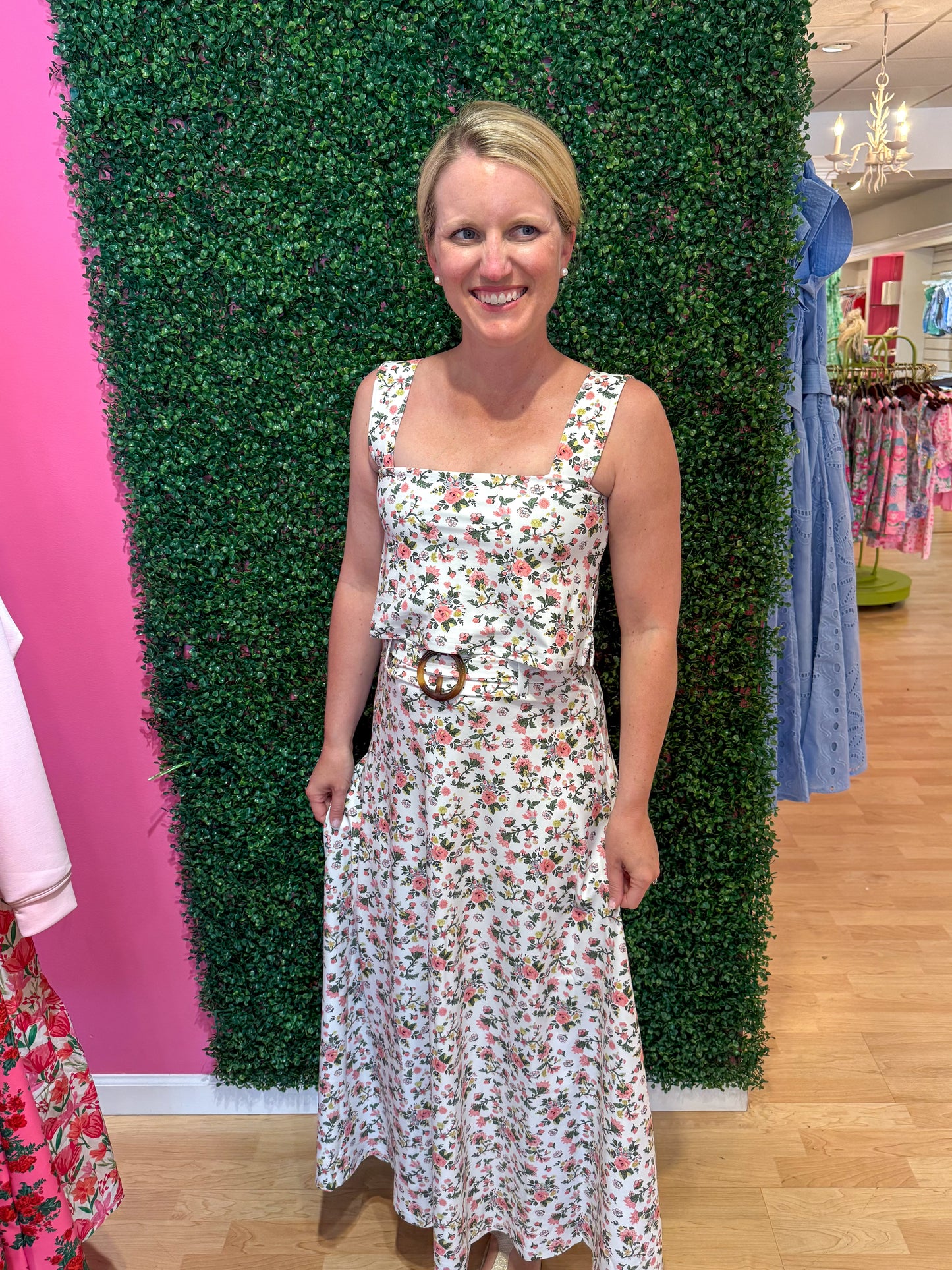 Bennett Skirt Chantilly Garden
