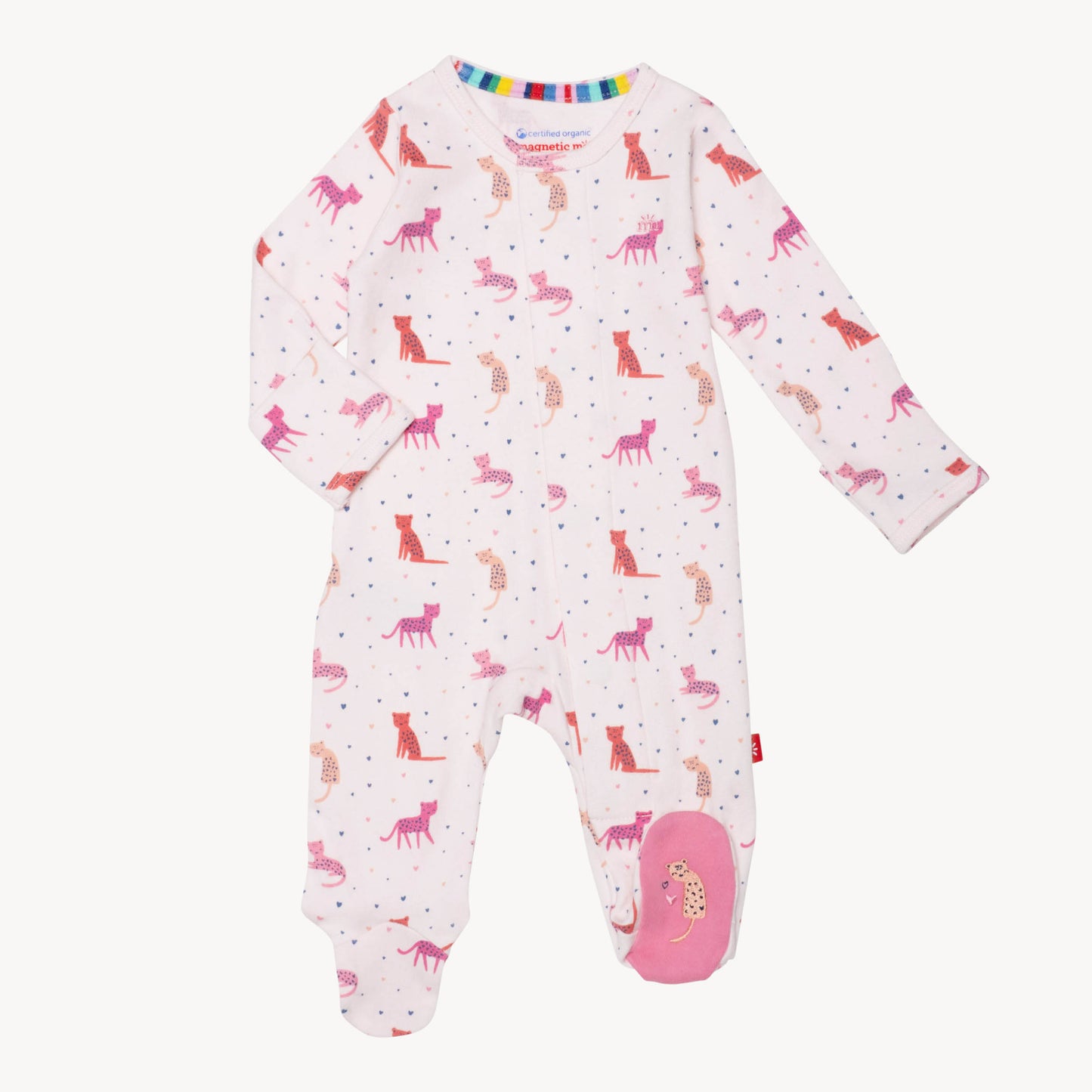 Cheetah Bonita Organic Magnetic Footie