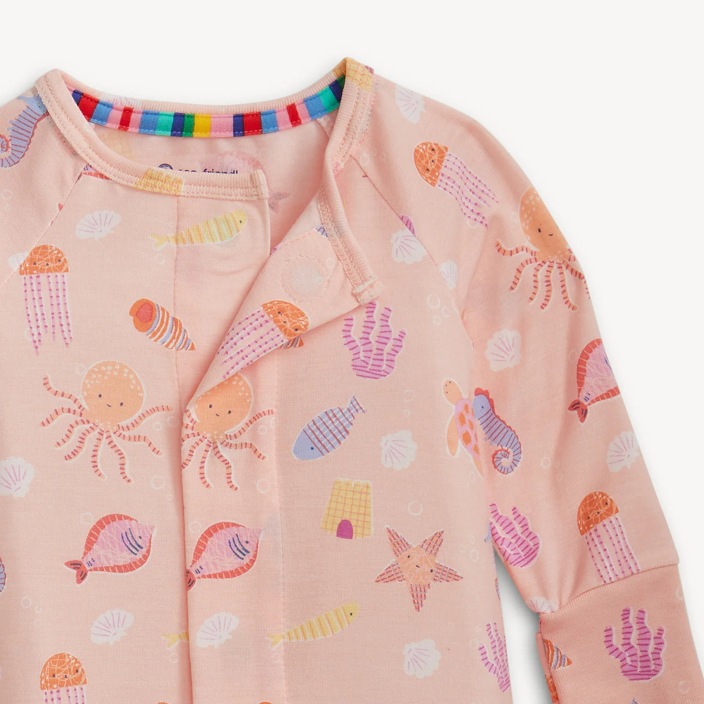 Deep Chic Pink Modal Magnetic Coverall