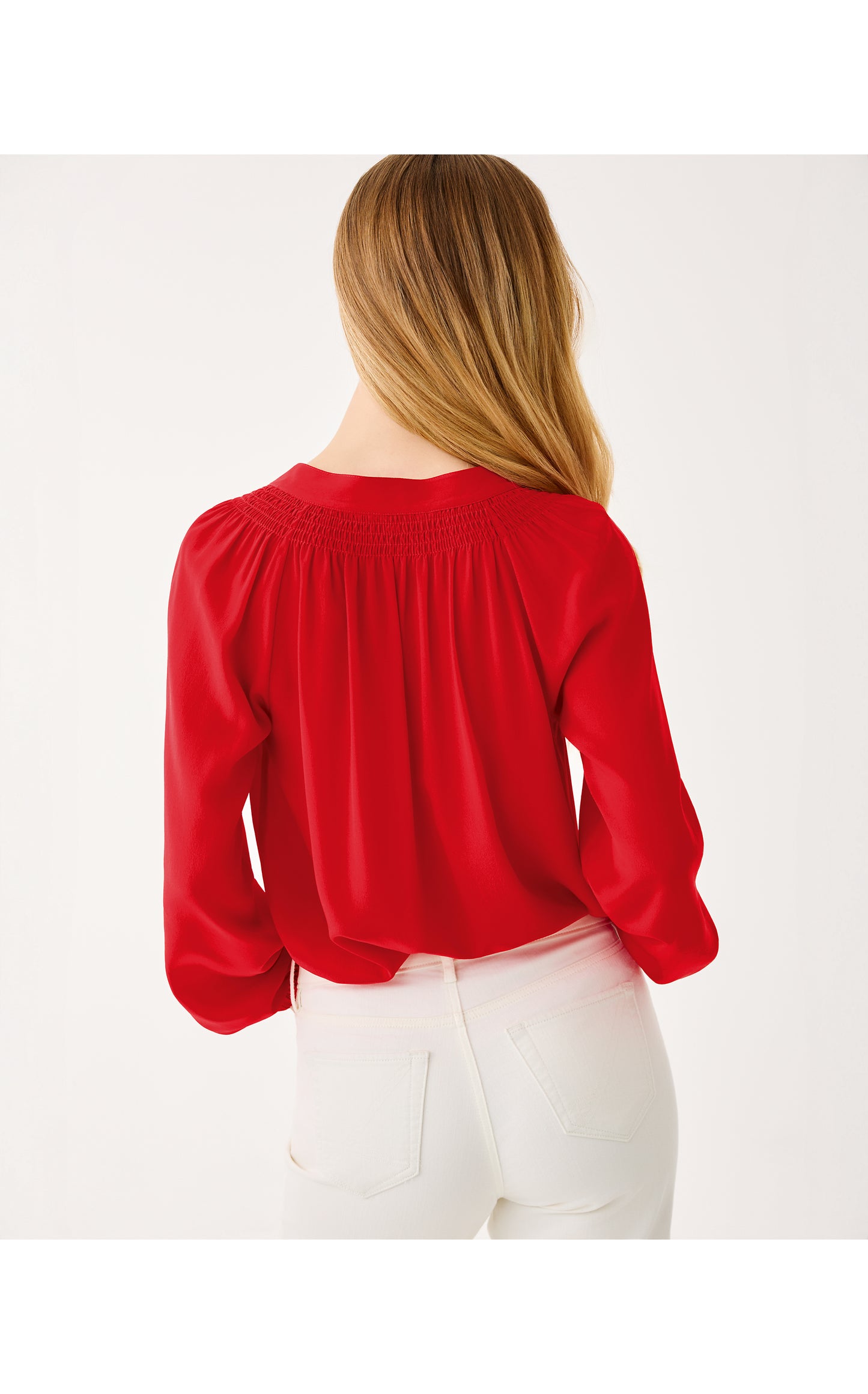 Elsa Top Cranberry Red