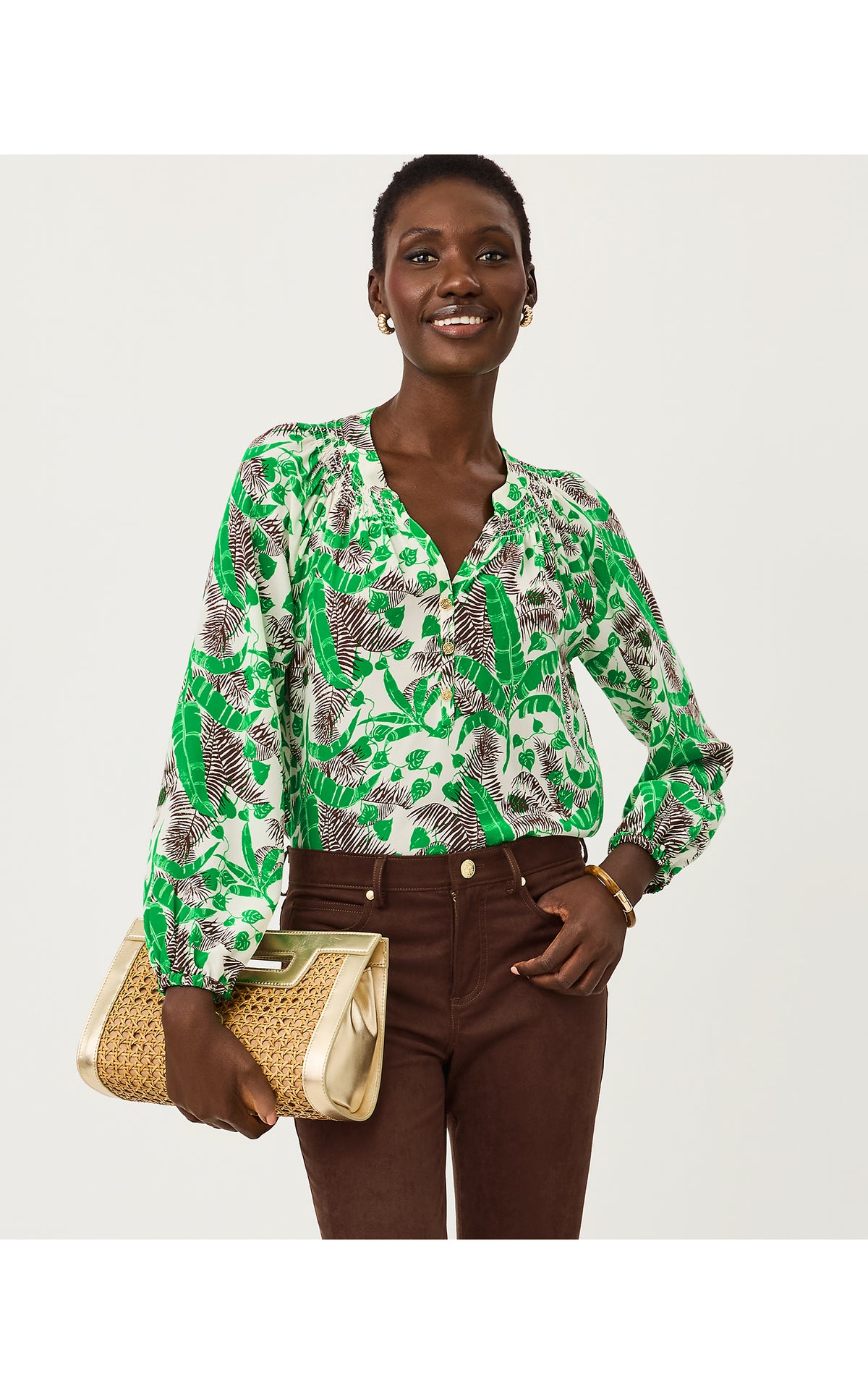 Elsa Top Hide and Leaf