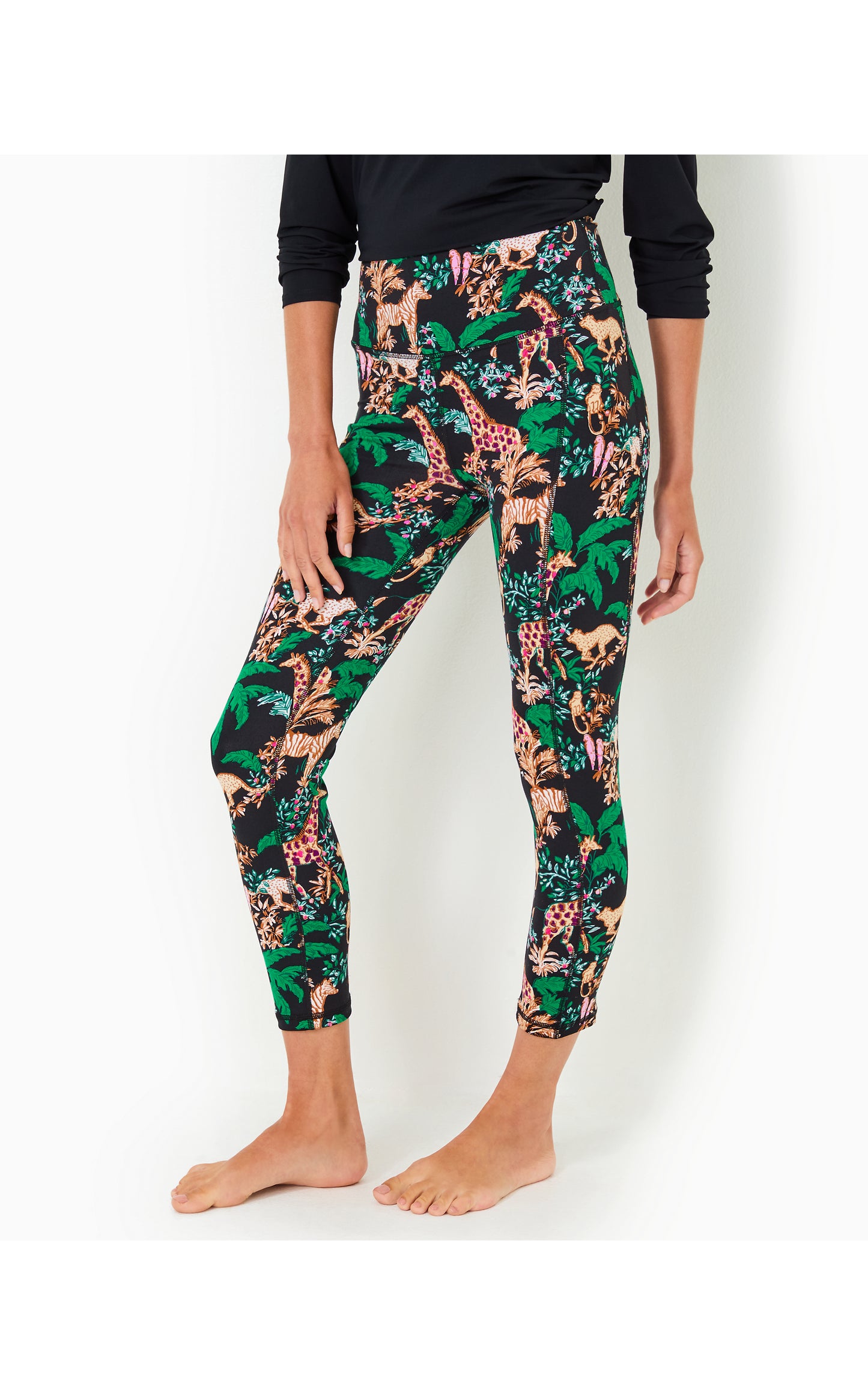 Weekender High Rise Midi Legging Dancing in the Moonlight