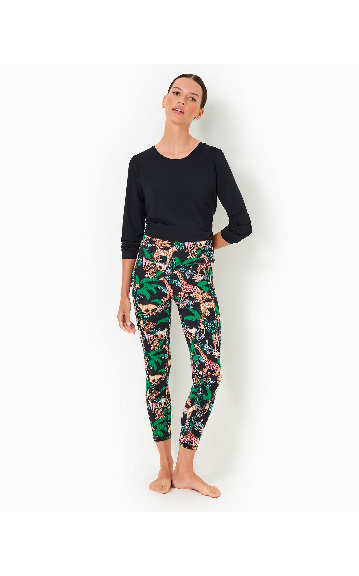 Weekender High Rise Midi Legging Dancing in the Moonlight