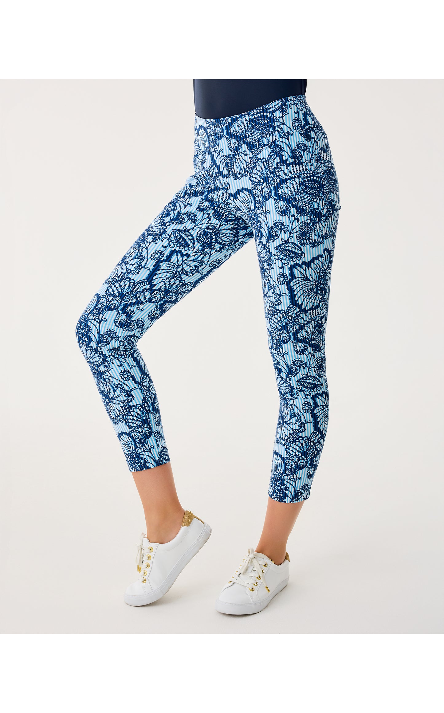 Weekender High Rise Midi Legging Seashell Splendor