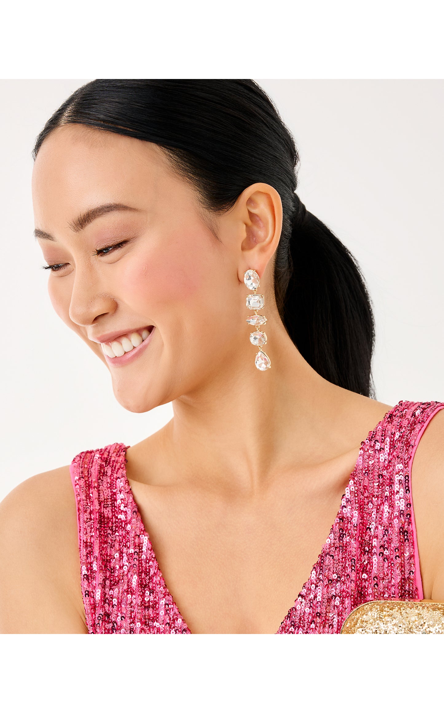 Paradise Earrings Clear