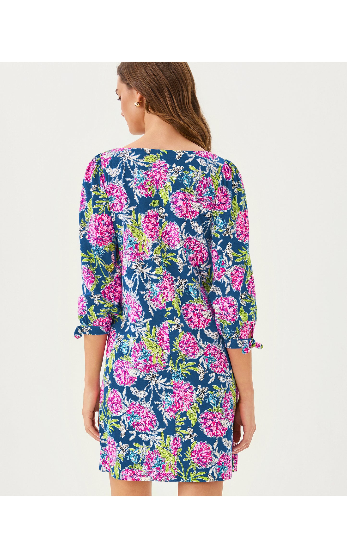 Cath 3/4 Sleeve Dress Dahlia Licious