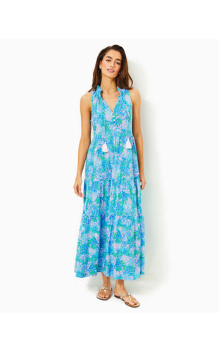 Malone Maxi Dress Strong Current