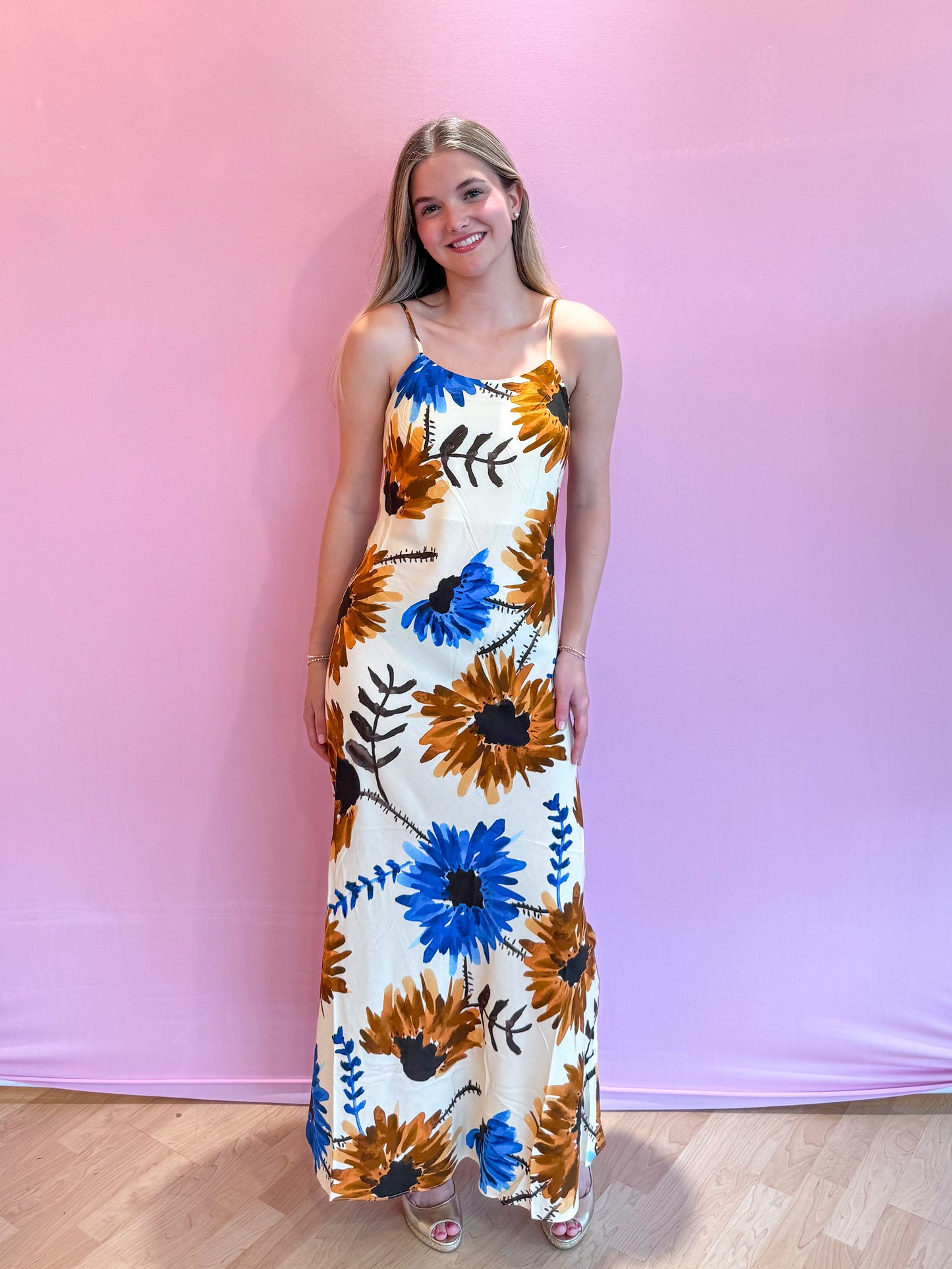 Anya Dress Sunflower Haze